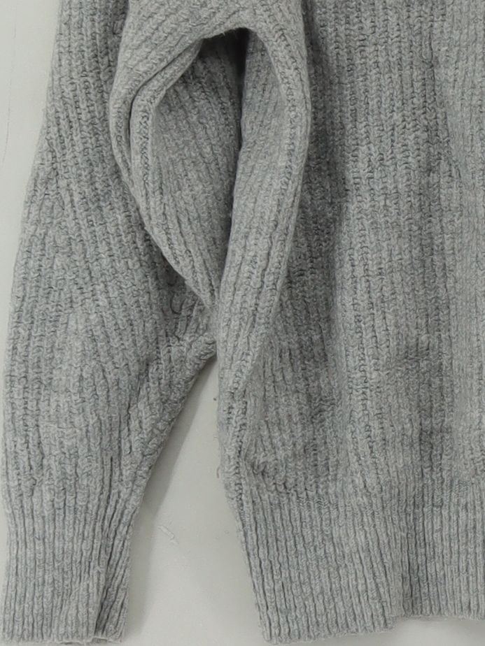 Jack Wills Women's Jumper UK 10 Grey Acrylic with Polyester, Elastane Pullover - Image 4