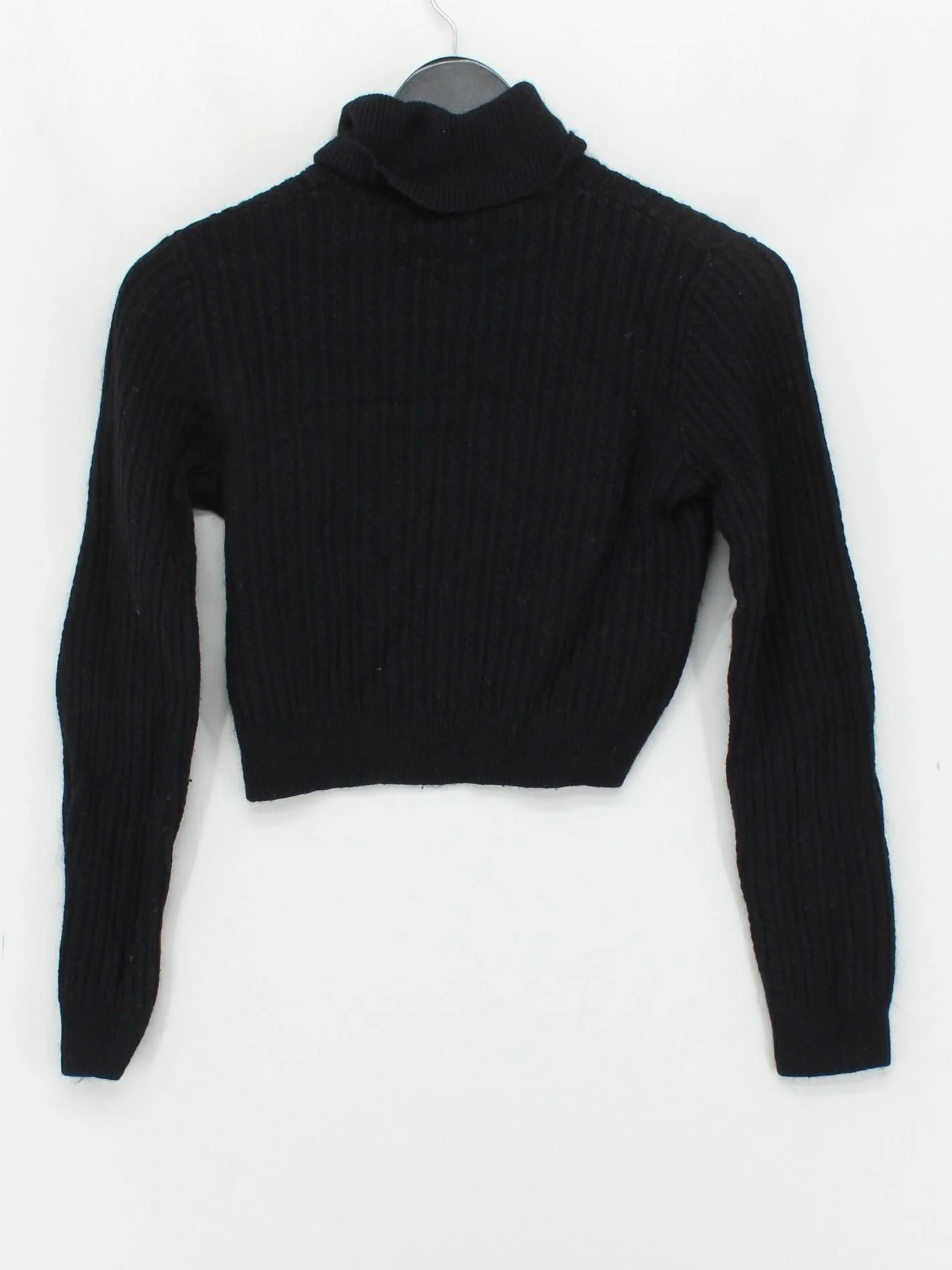 Jack Wills Women's Jumper UK 12 Black Cotton - Image 2