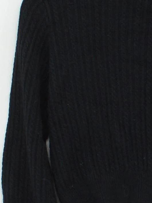 Jack Wills Women's Jumper UK 12 Black Cotton - Image 4