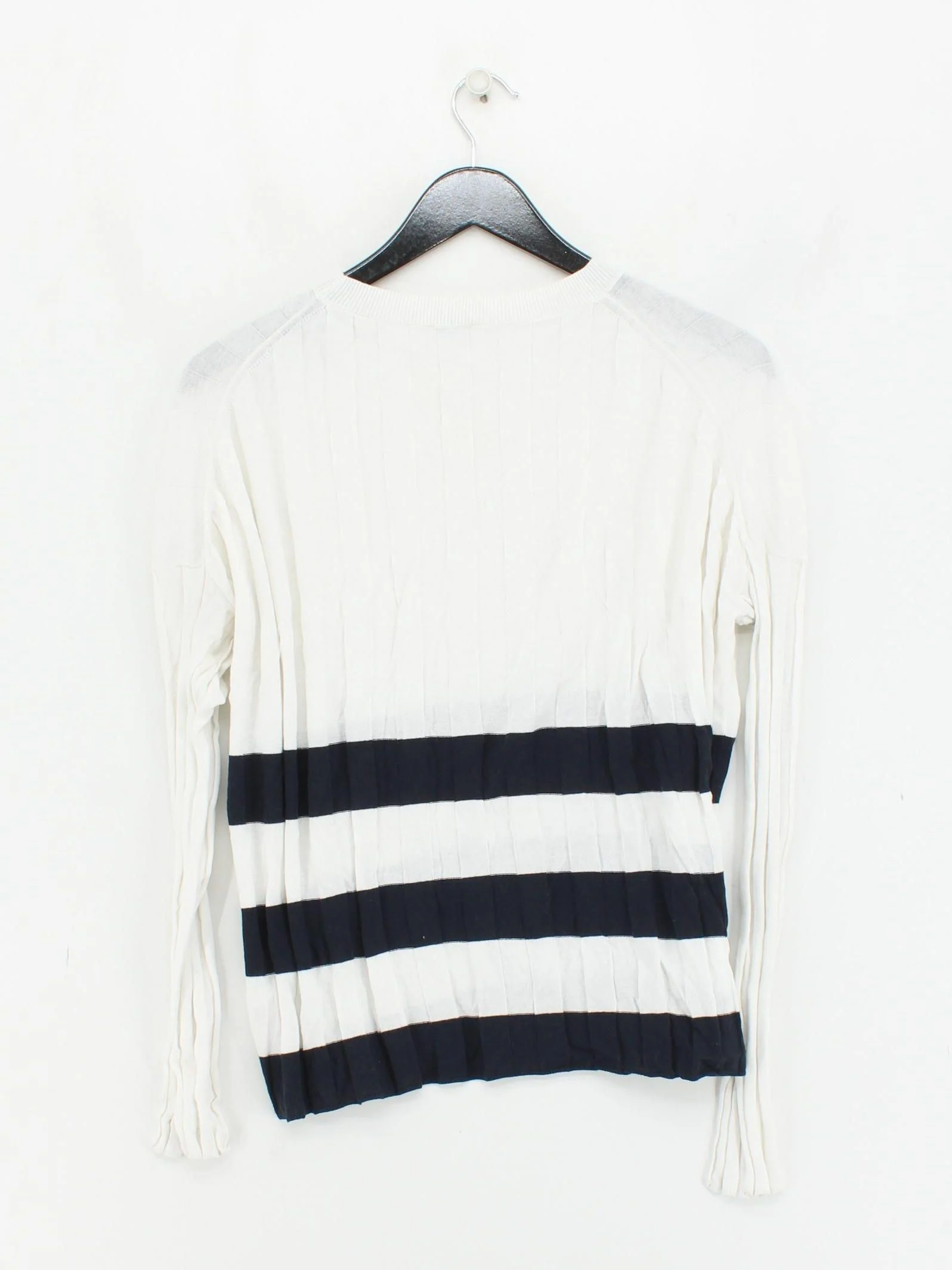 Jack Wills Women's Jumper UK 12 Multi Striped 100% Other Round Neck Pullover - Image 2