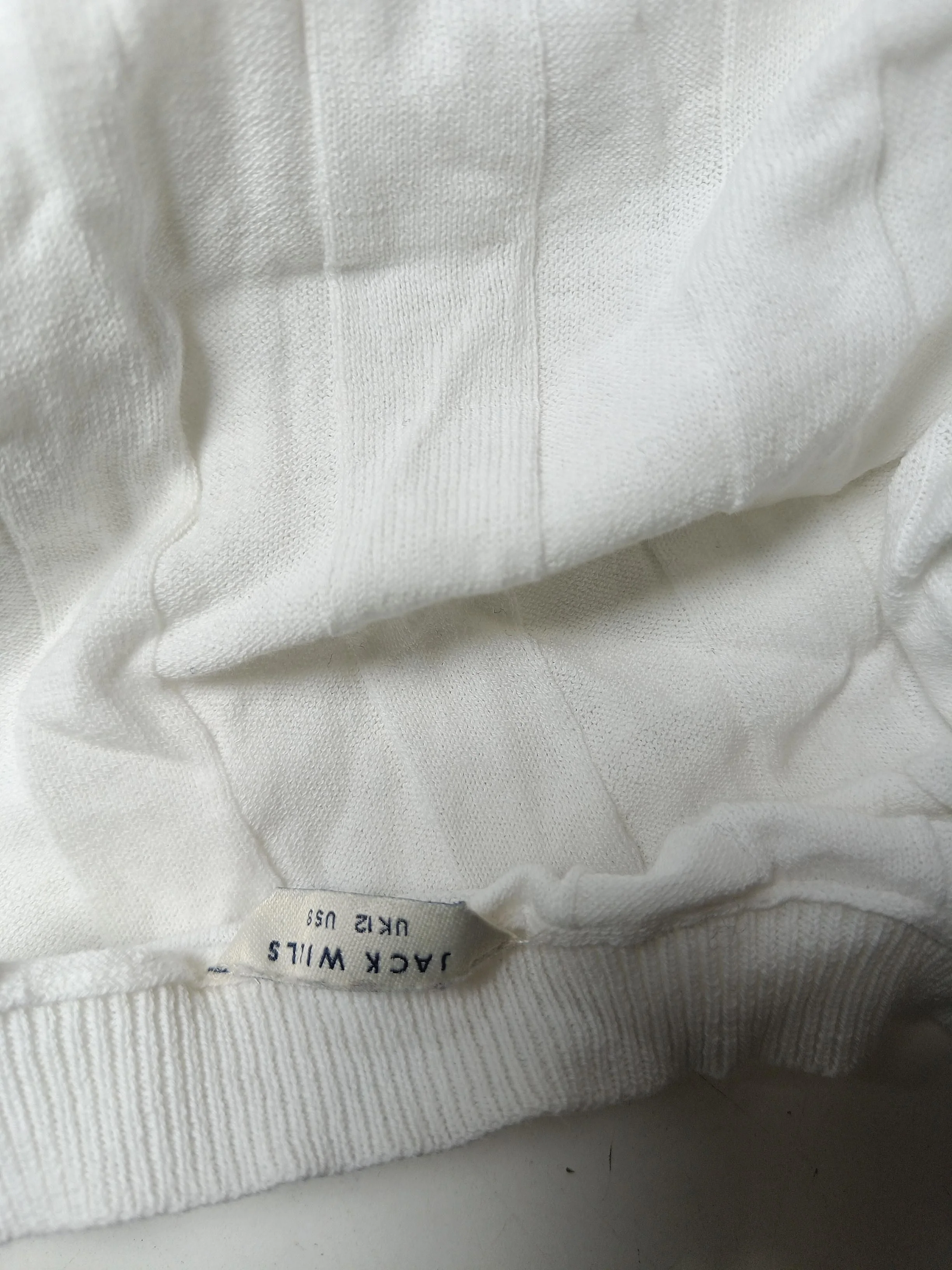 Jack Wills Women's Jumper UK 12 Multi Striped 100% Other Round Neck Pullover - Image 5