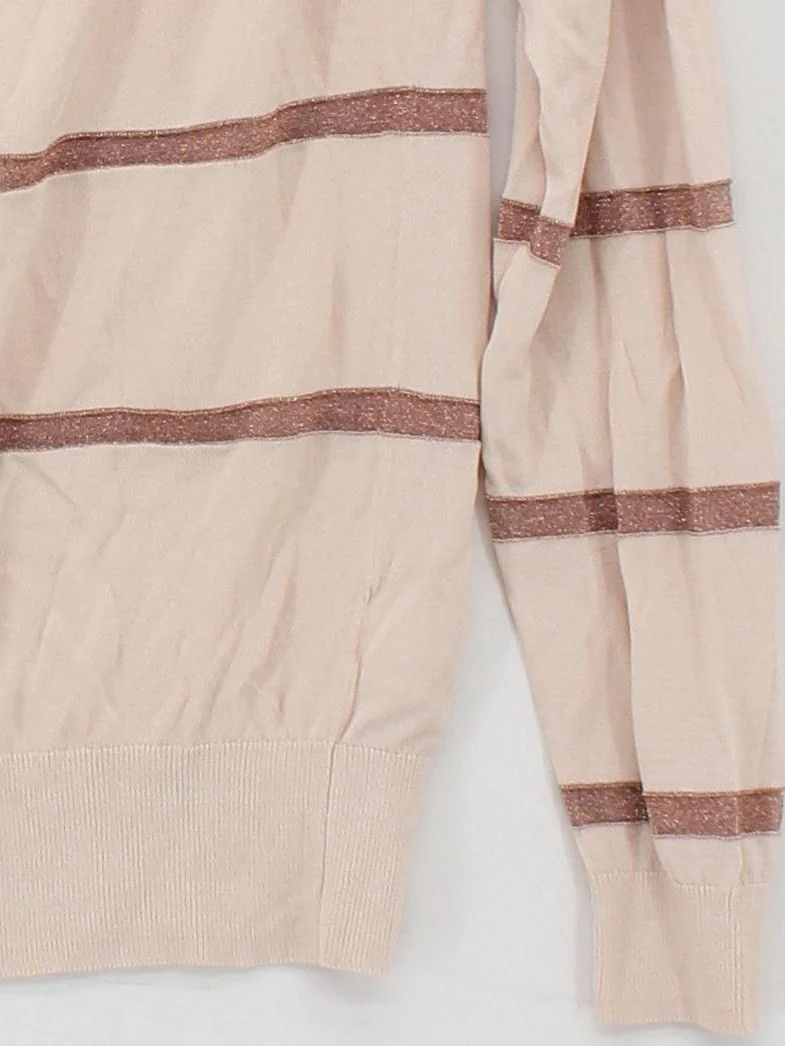 Jack Wills Women's Jumper UK 6 Cream Viscose - Image 4