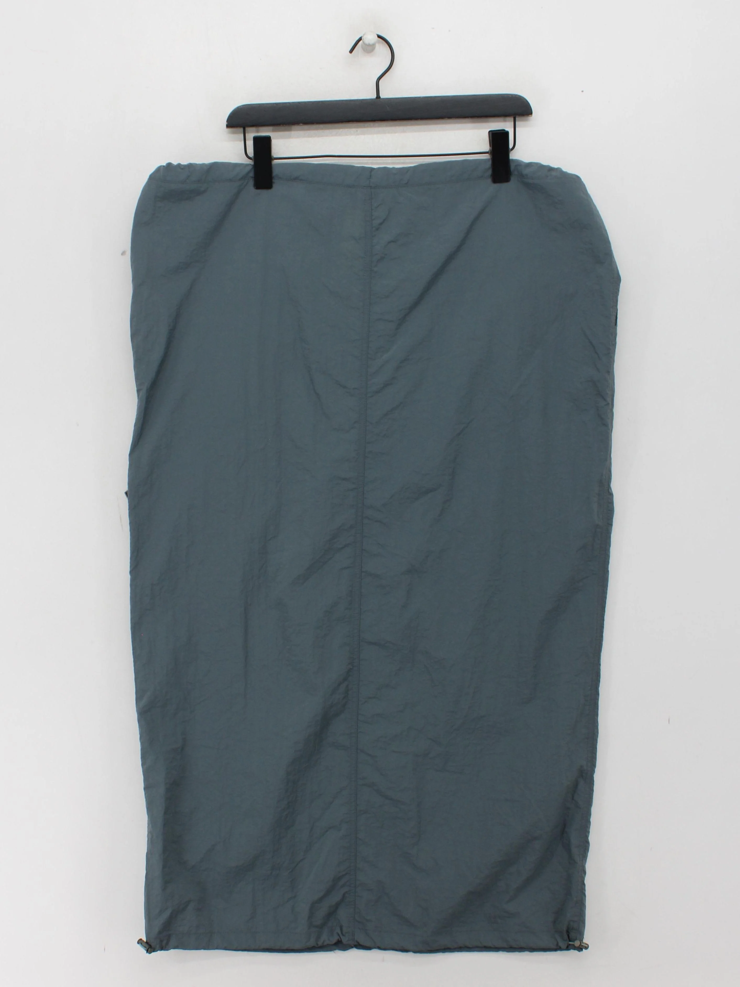 Jack Wills Women's Maxi Skirt UK 14 Grey 100% Nylon Long Maxi - Image 2