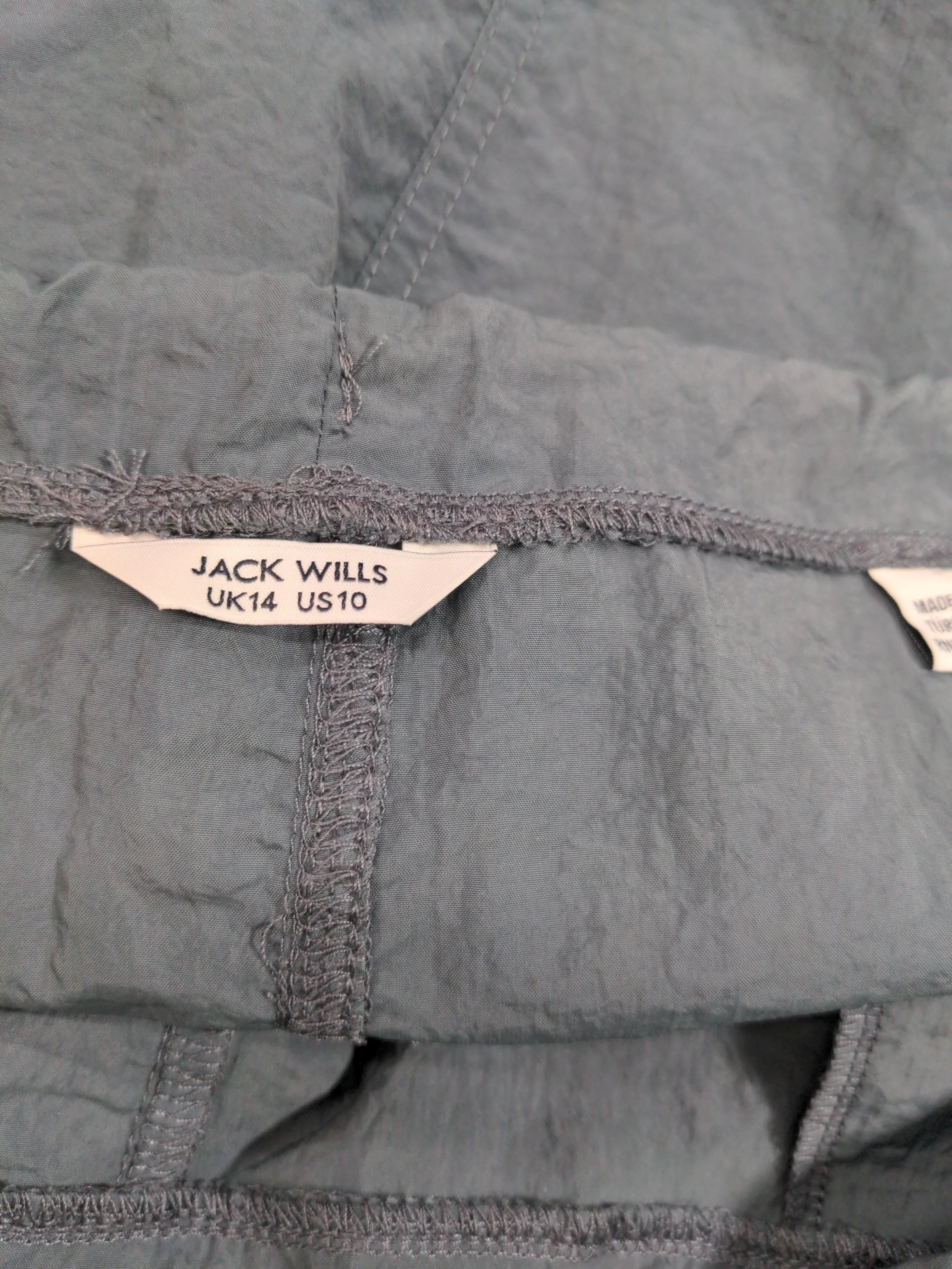 Jack Wills Women's Maxi Skirt UK 14 Grey 100% Nylon Long Maxi - Image 5