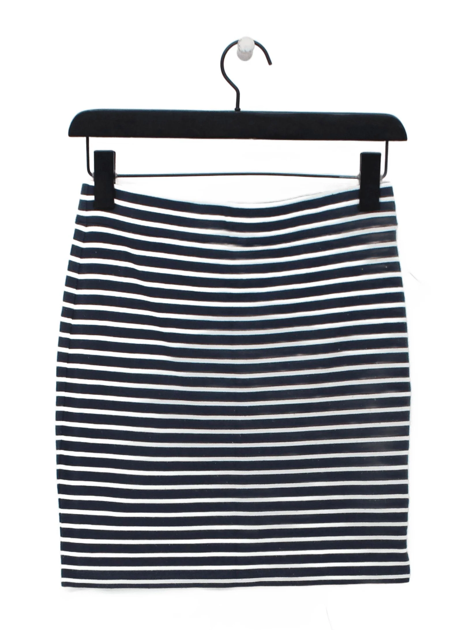 Jack Wills Women's Mini Skirt UK 10 Blue Viscose with Polyamide, Elastane Mini