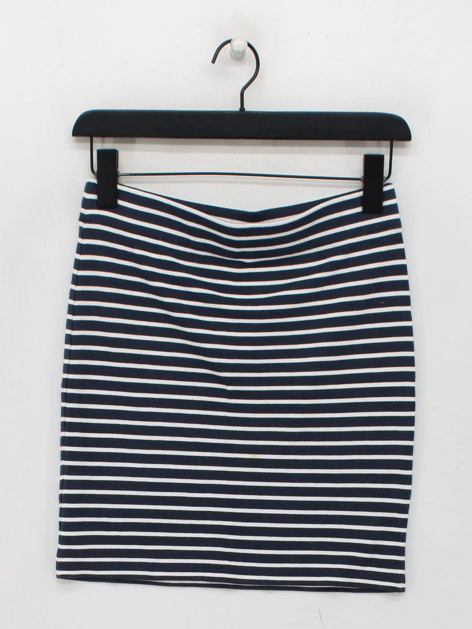 Jack Wills Women's Mini Skirt UK 10 Blue Viscose with Polyamide, Elastane Mini - Image 2