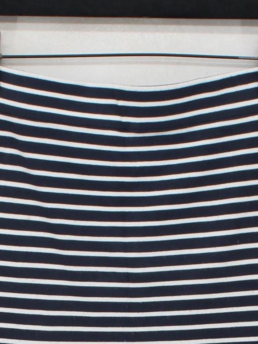 Jack Wills Women's Mini Skirt UK 10 Blue Viscose with Polyamide, Elastane Mini - Image 3