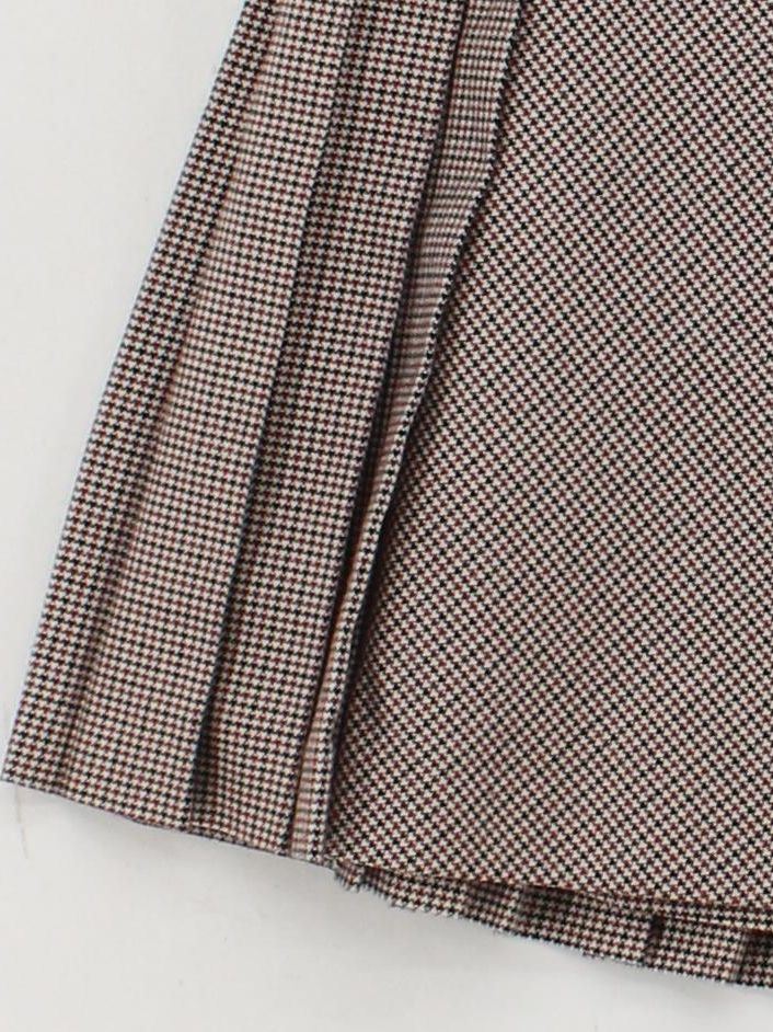Jack Wills Women's Mini Skirt UK 10 Brown Polyester with Viscose Mini - Image 4