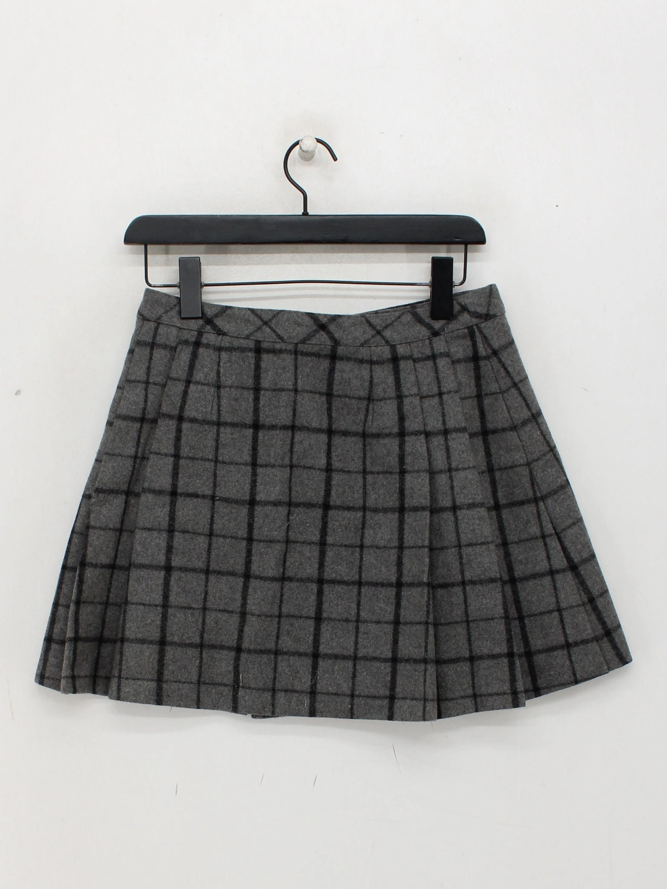 Jack Wills Women's Mini Skirt UK 10 Grey Polyester - Image 2