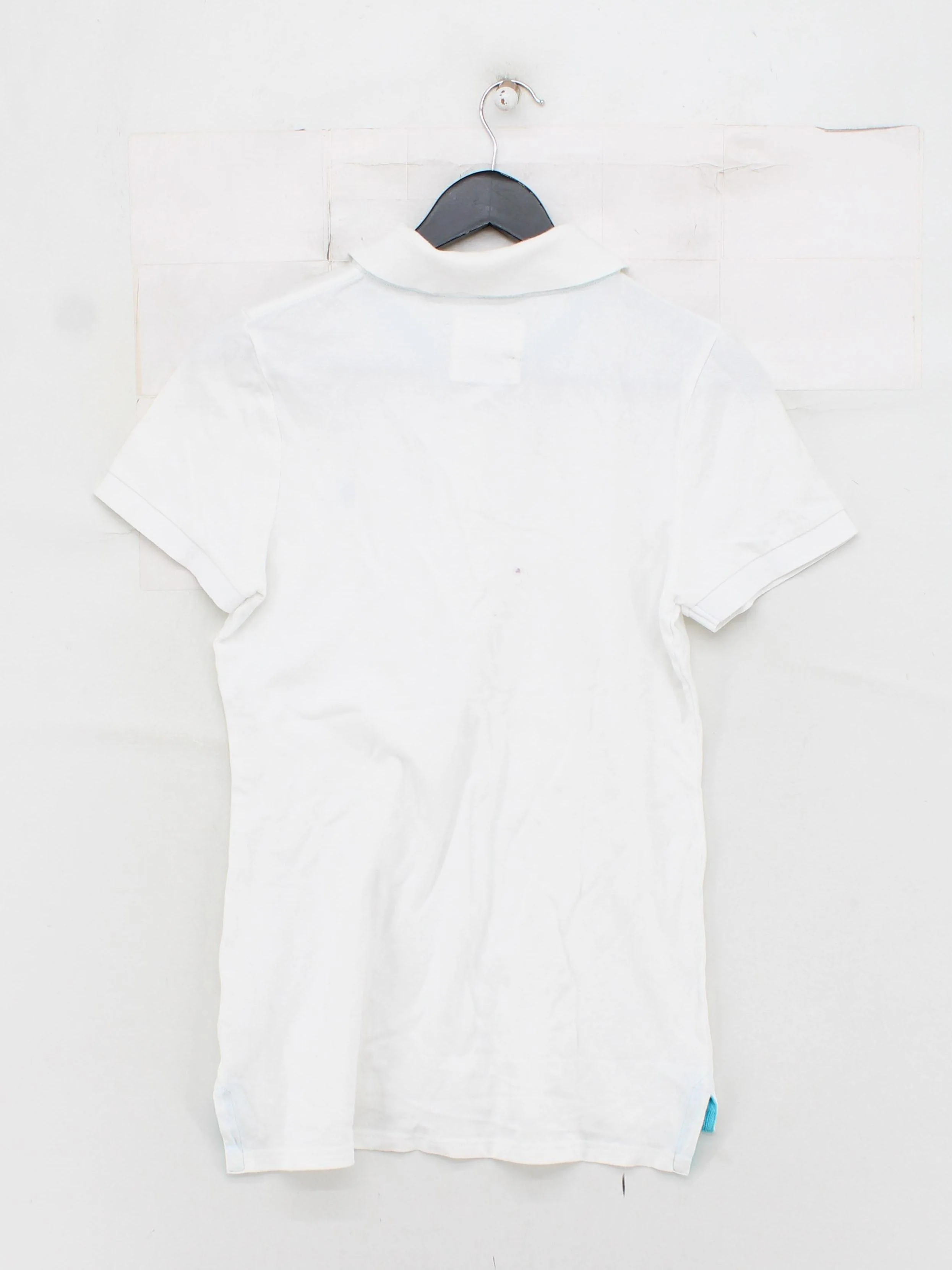 Jack Wills Women's Polo UK 14 White Cotton with Elastane Basic - Image 2