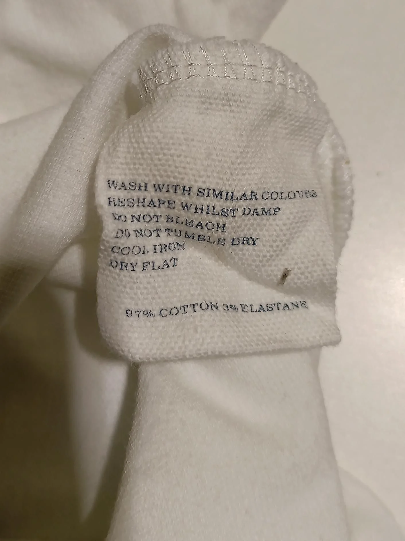 Jack Wills Women's Polo UK 14 White Cotton with Elastane Basic - Image 6