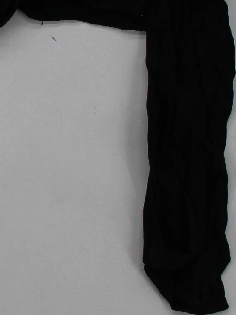 Jack Wills Women's Shirt S Black 100% Viscose Long Sleeve Collared Basic - Image 4