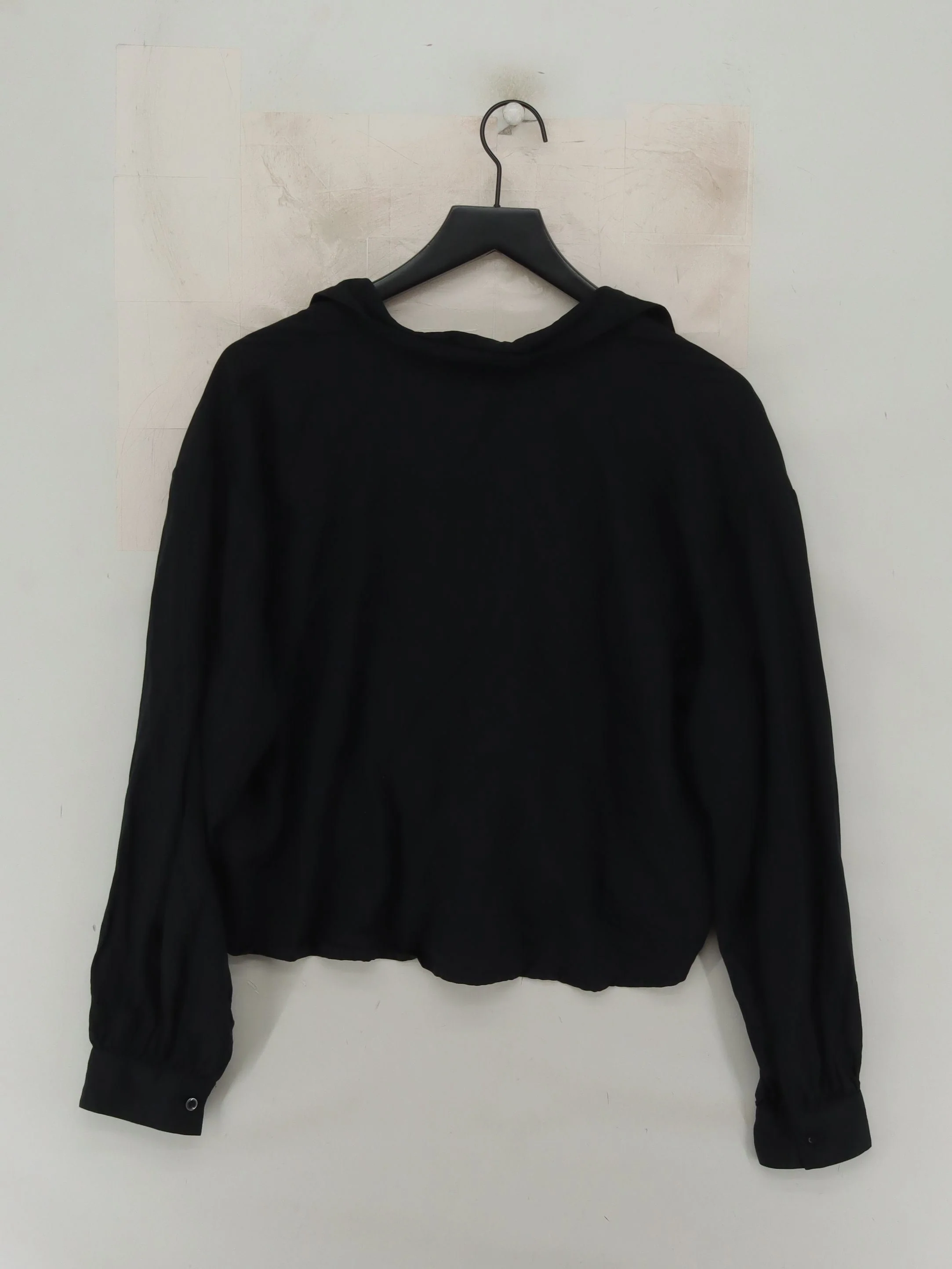 Jack Wills Women's Shirt UK 12 Black 100% Lyocell Modal Basic - Image 2