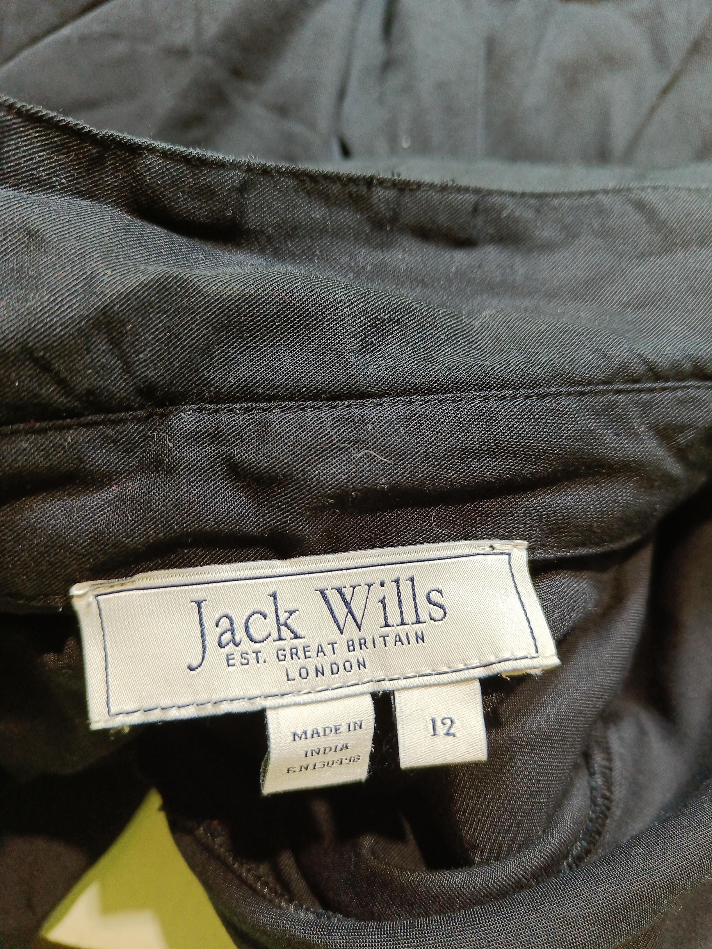 Jack Wills Women's Shirt UK 12 Black 100% Lyocell Modal Basic - Image 5