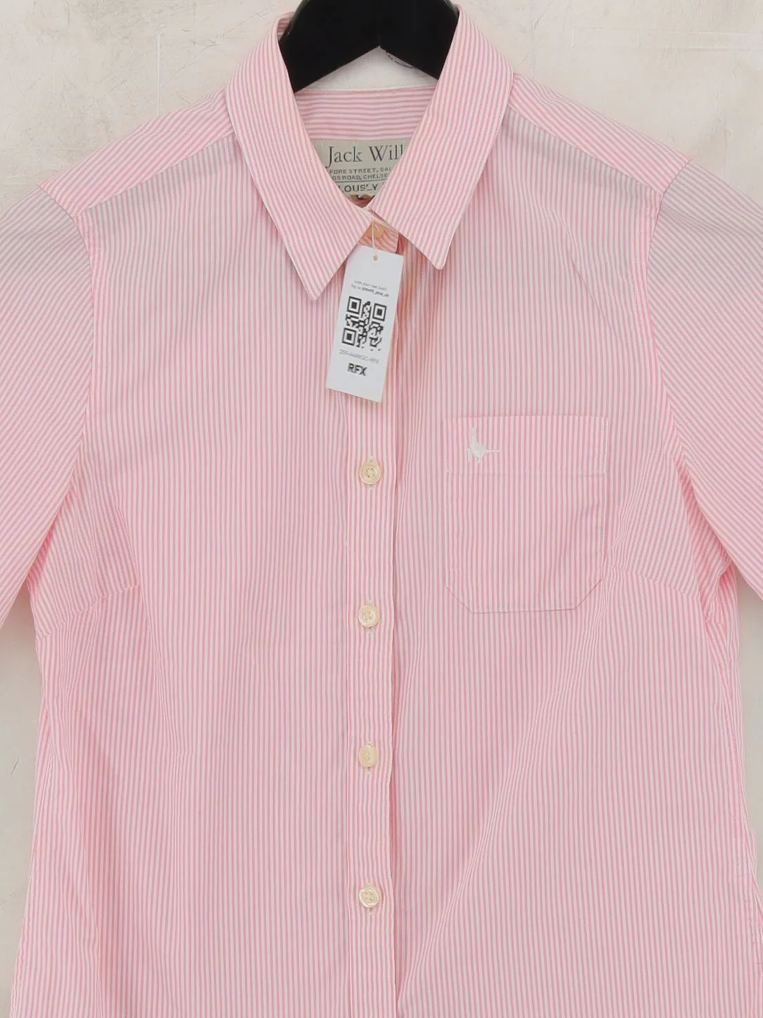 Jack Wills Women's Shirt UK 6 Pink 100% Other Basic - Image 3