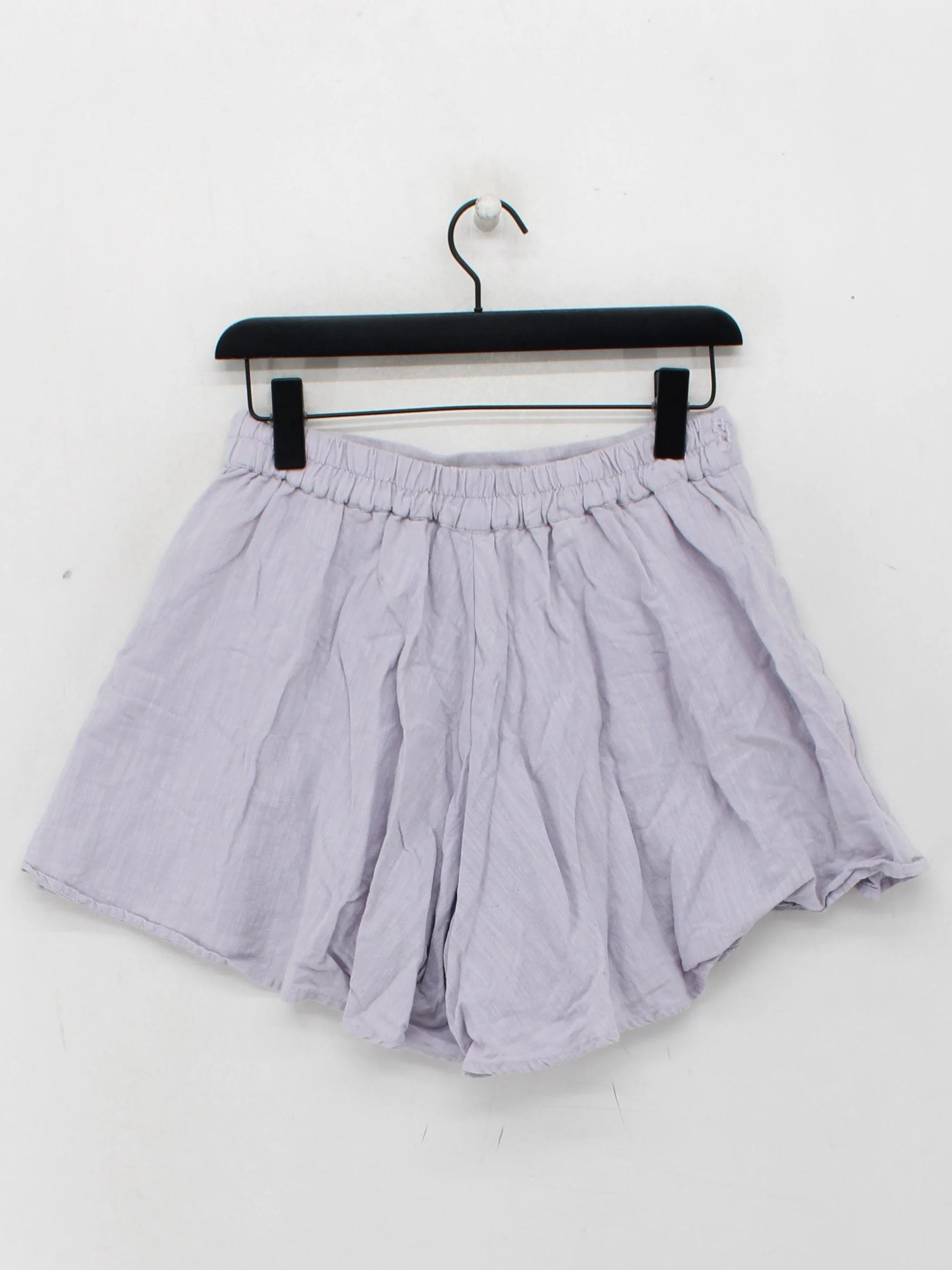 Jack Wills Women's Shorts UK 12 Purple Cotton with Linen, Viscose Sweat - Image 2