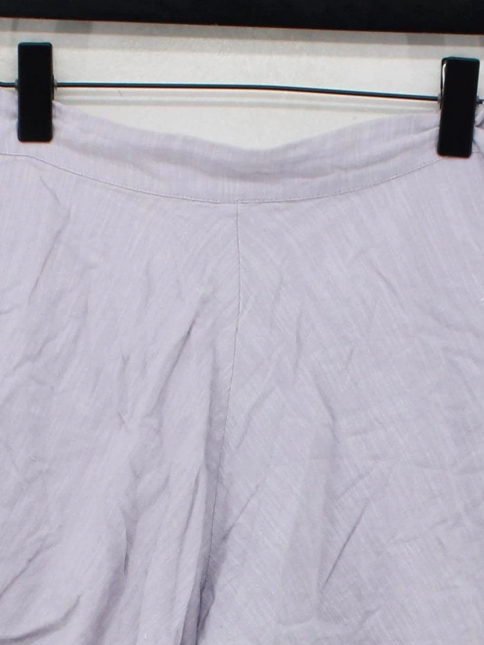 Jack Wills Women's Shorts UK 12 Purple Cotton with Linen, Viscose Sweat - Image 3