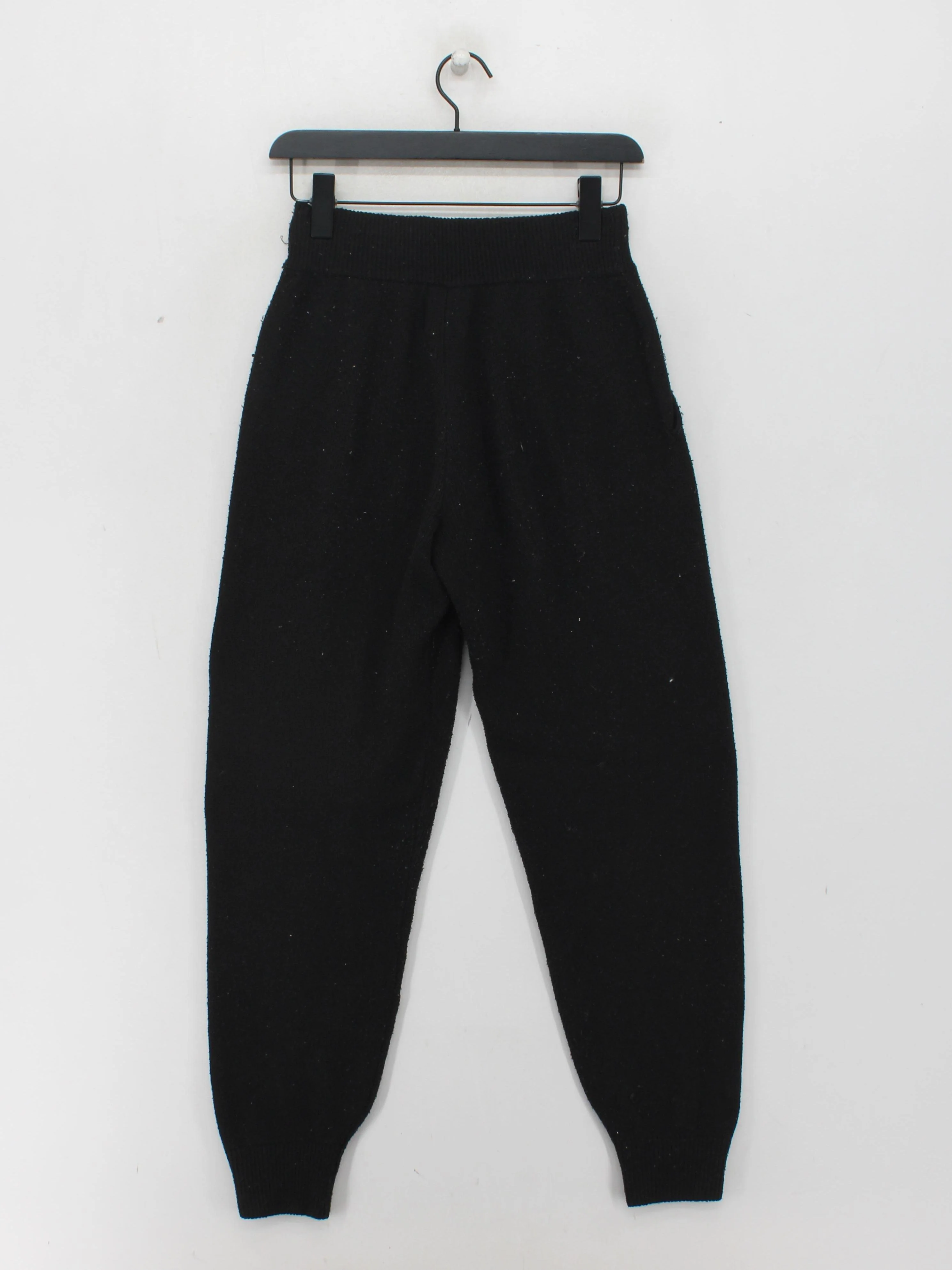 Jack Wills Women's Sports Bottoms UK 8 Black Polyester with Elastane Sweatpants - Image 2