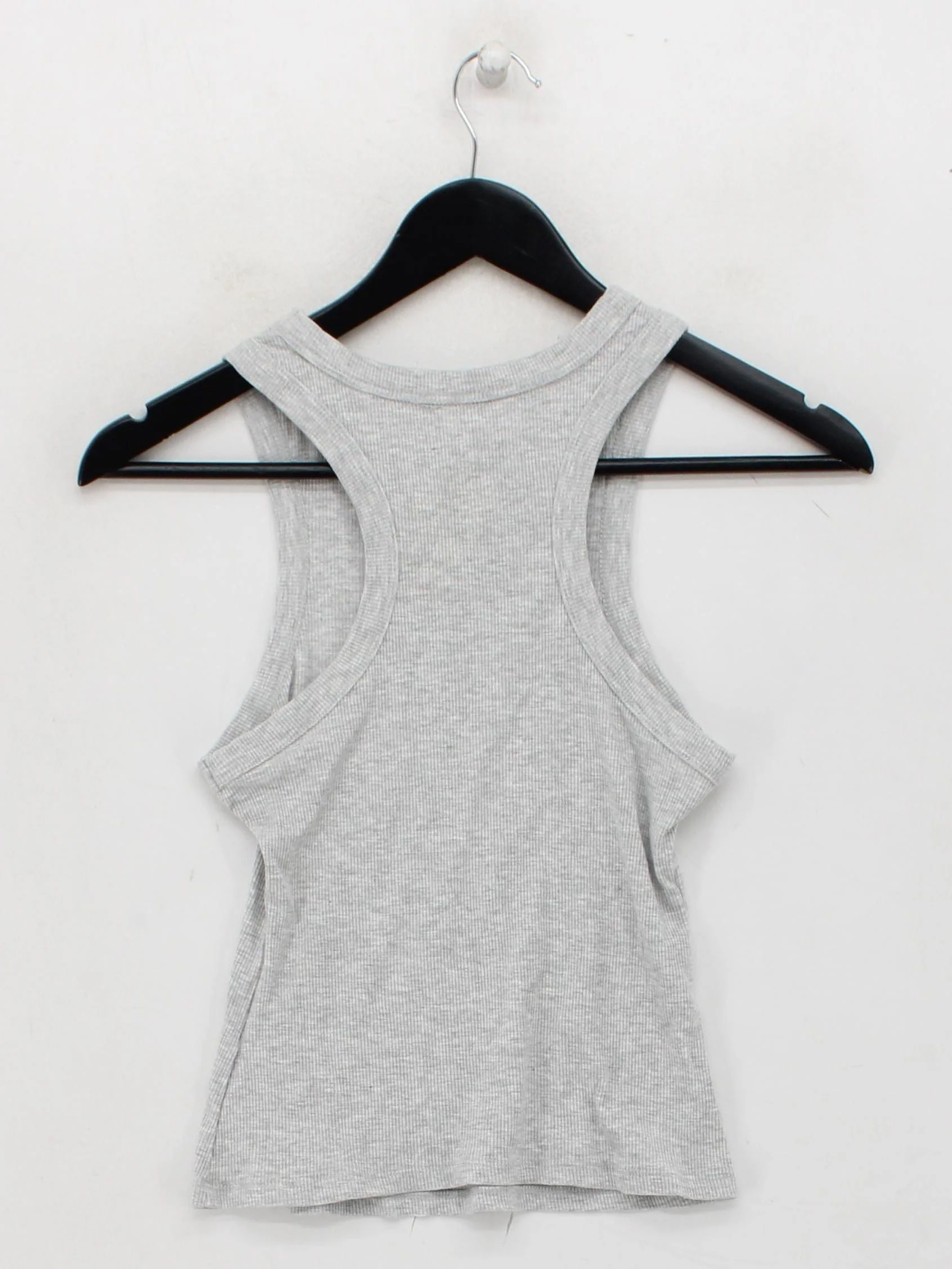 Jack Wills Women's T-Shirt S Grey Lyocell Modal with Elastane Basic - Image 2
