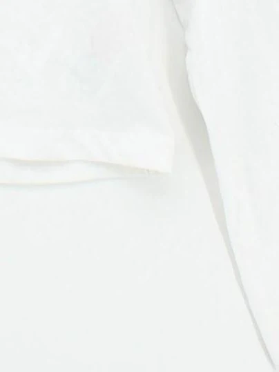 Jack Wills Women's T-Shirt UK 16 White Cotton with Polyester Basic - Image 4