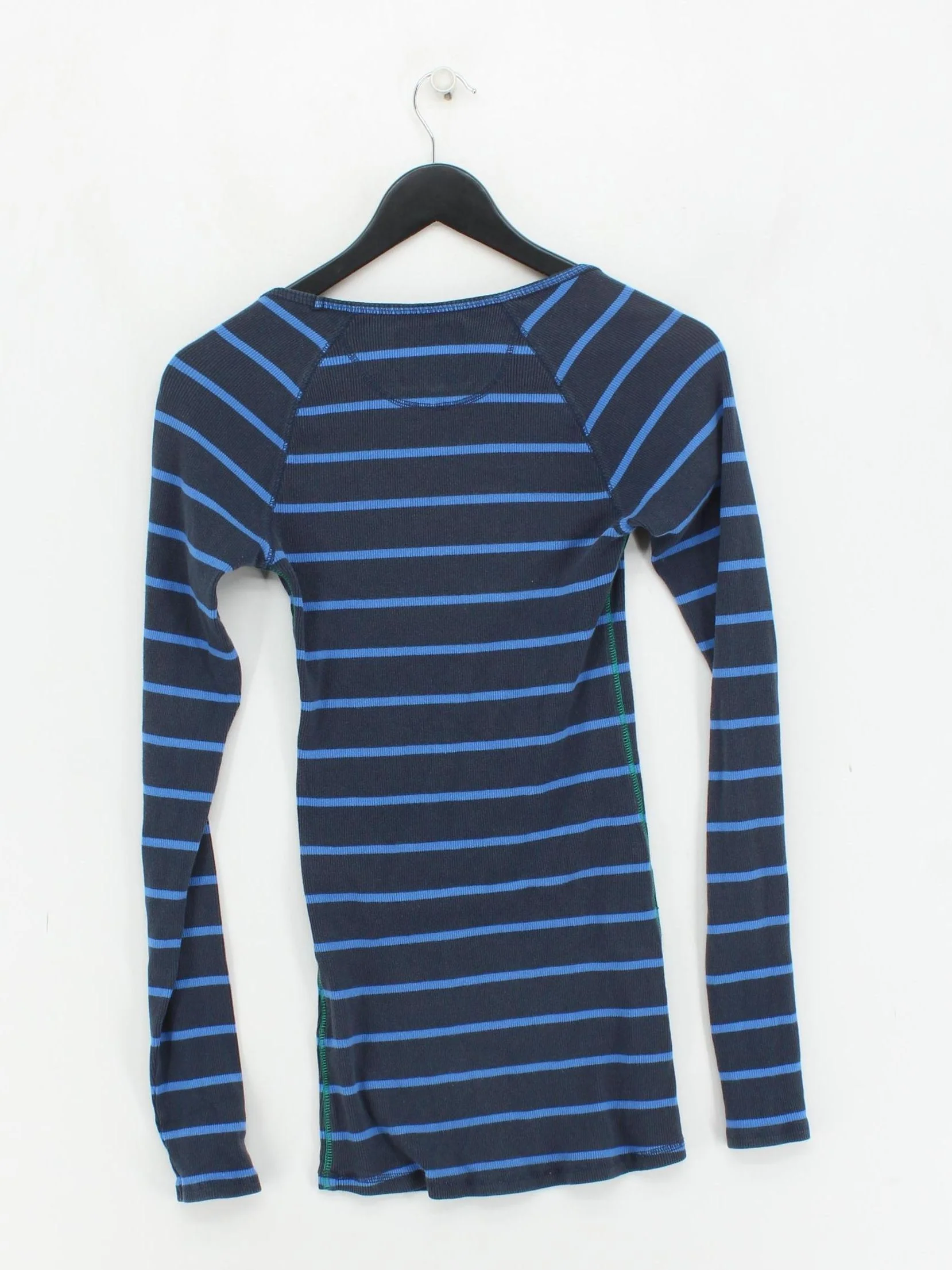 Jack Wills Women's T-Shirt UK 6 Blue Cotton with Elastane Basic - Image 2