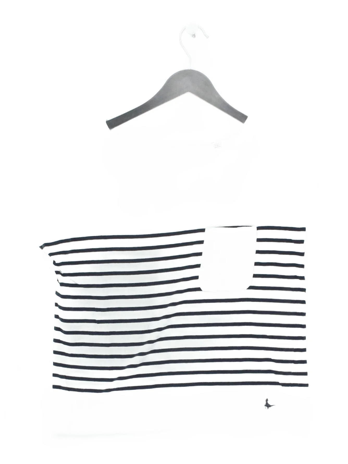 Jack Wills Women's T-Shirt UK 8 White 100% Cotton Basic