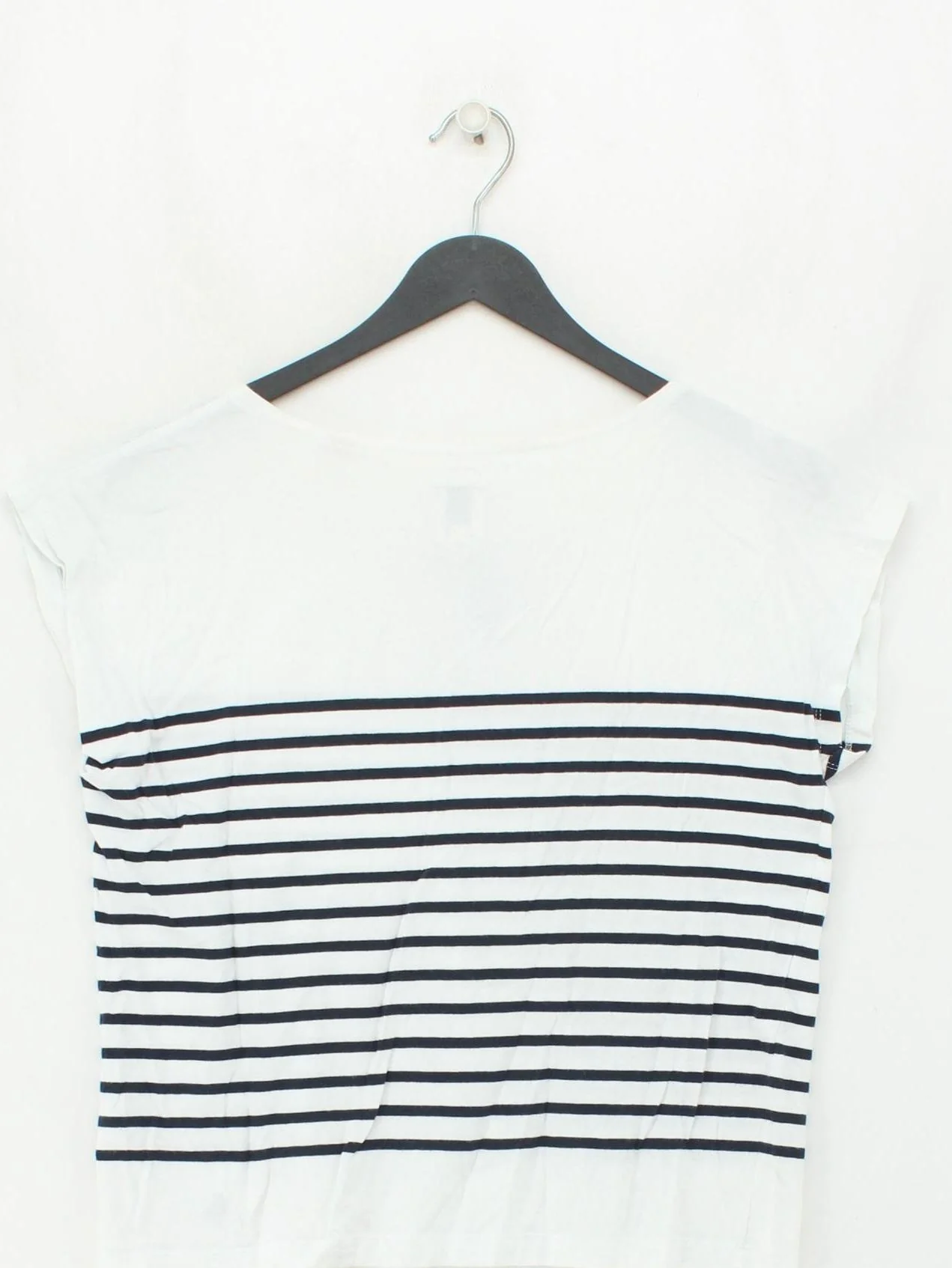 Jack Wills Women's T-Shirt UK 8 White 100% Cotton Basic - Image 2