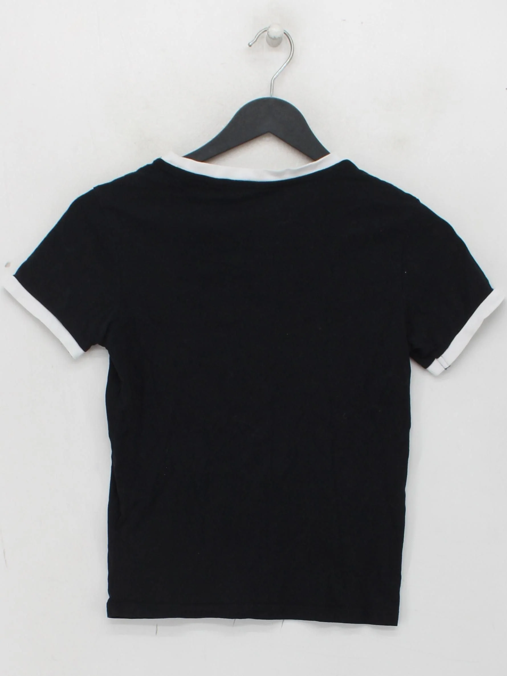 Jack Wills Women's T-Shirt XXS Black 100% Cotton Short Sleeve Round Neck Basic - Image 2