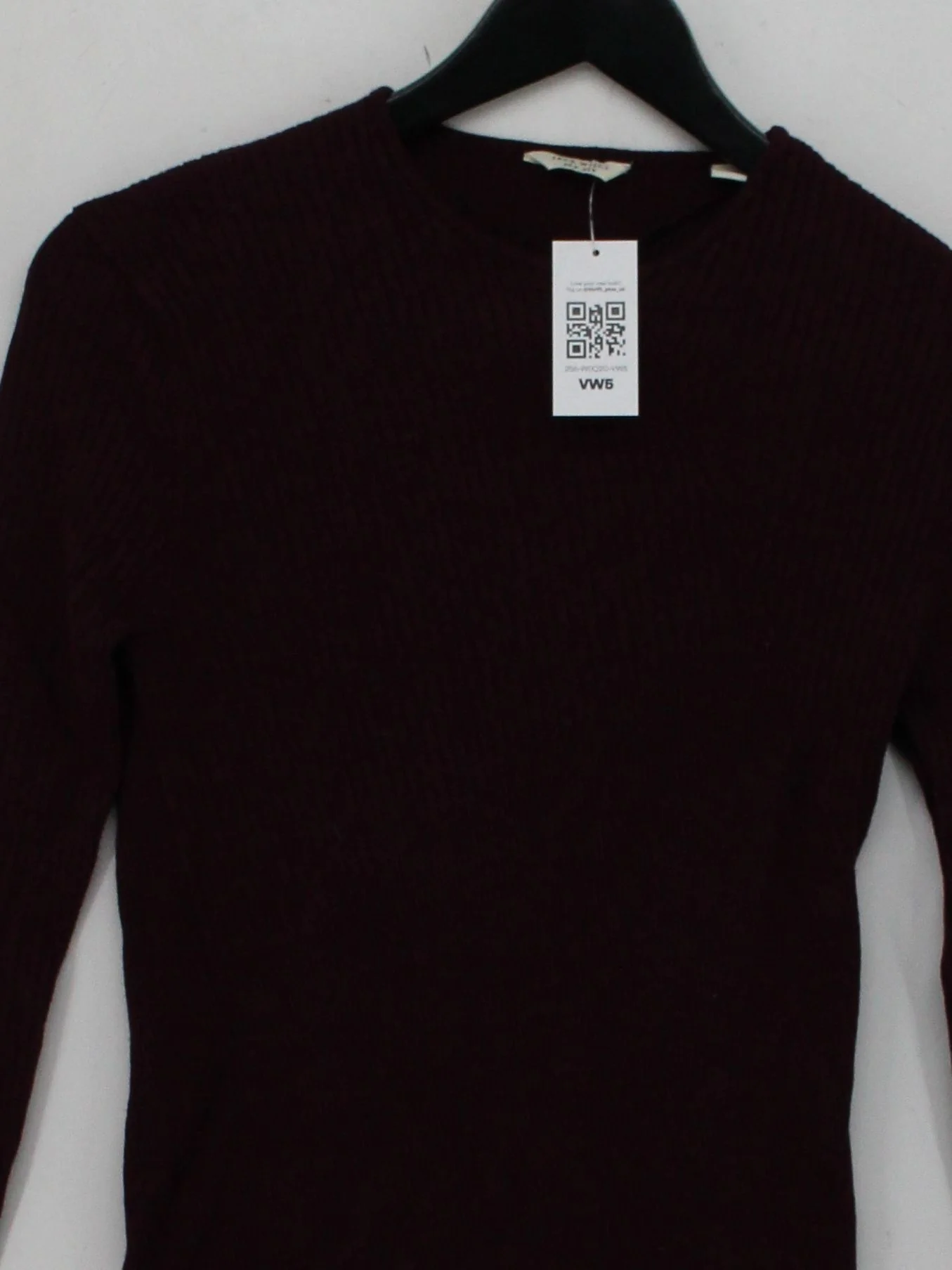 Jack Wills Women's Top UK 8 Red Viscose with Polyamide, Elastane Basic - Image 3