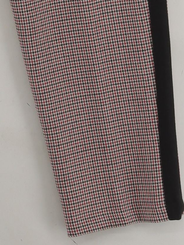 Jack Wills Women's Trousers UK 14 Multi Checkered 100% Other Straight Cropped - Image 4