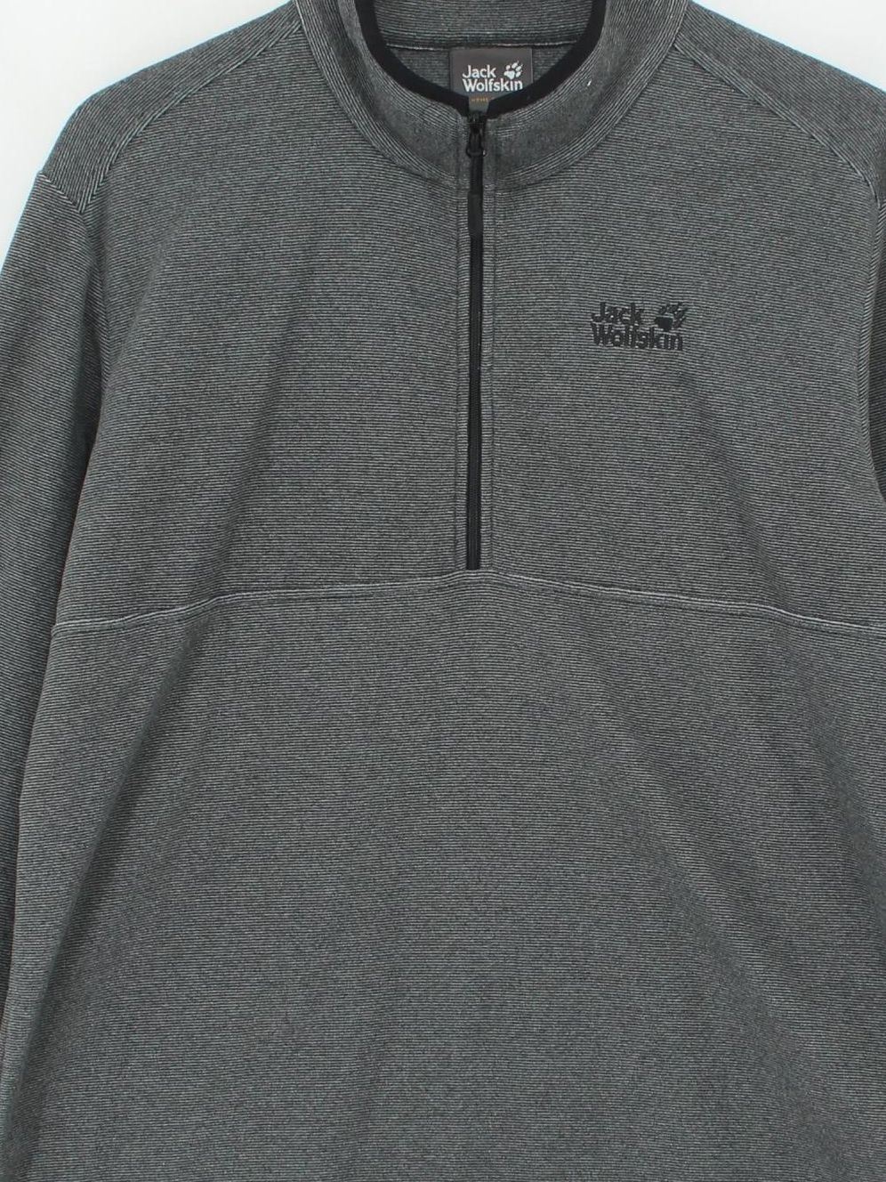 Jack Wolfskin Men's Hoodie L Grey 100% Polyester Pullover - Image 3
