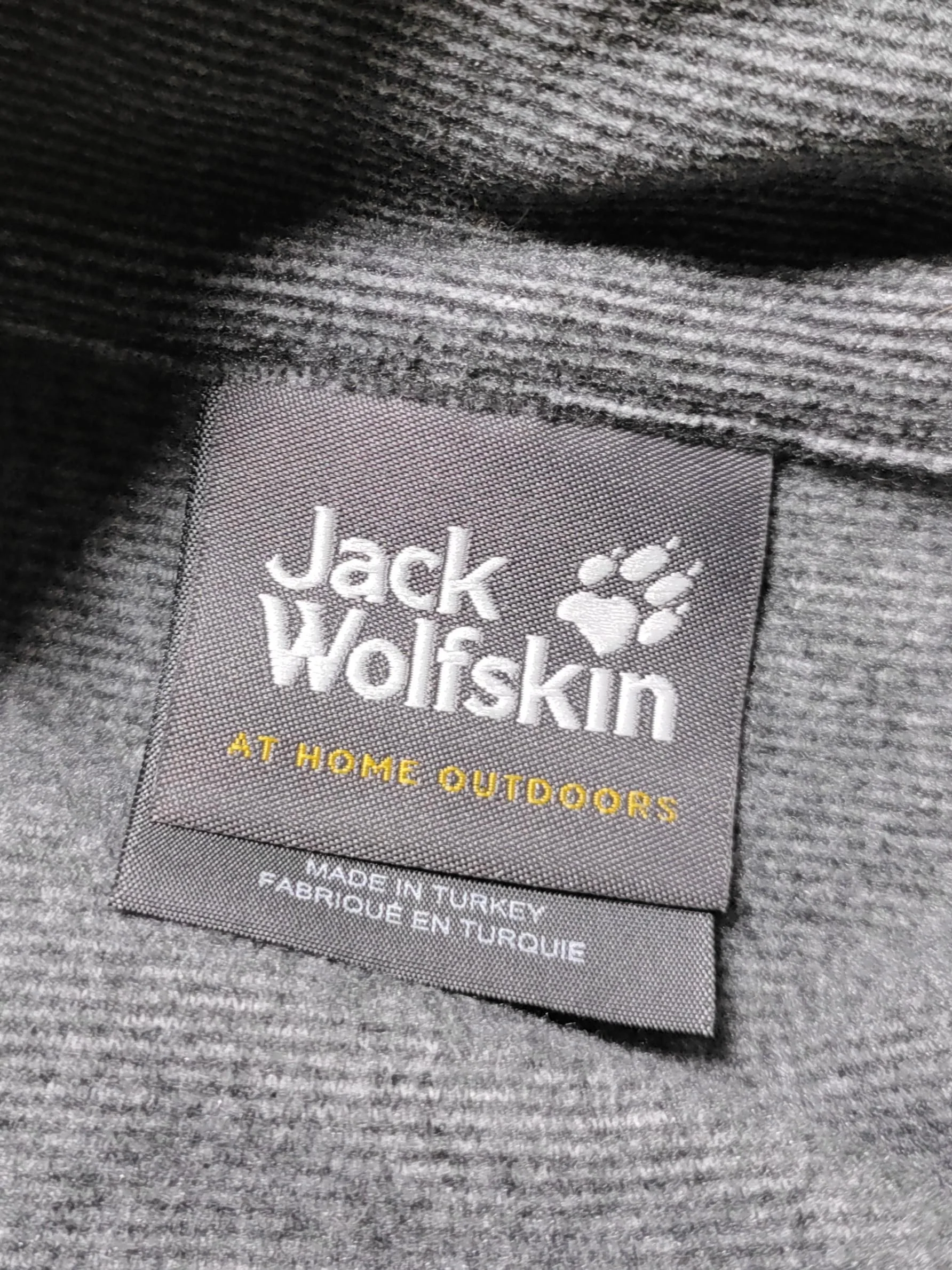 Jack Wolfskin Men's Hoodie L Grey 100% Polyester Pullover - Image 5