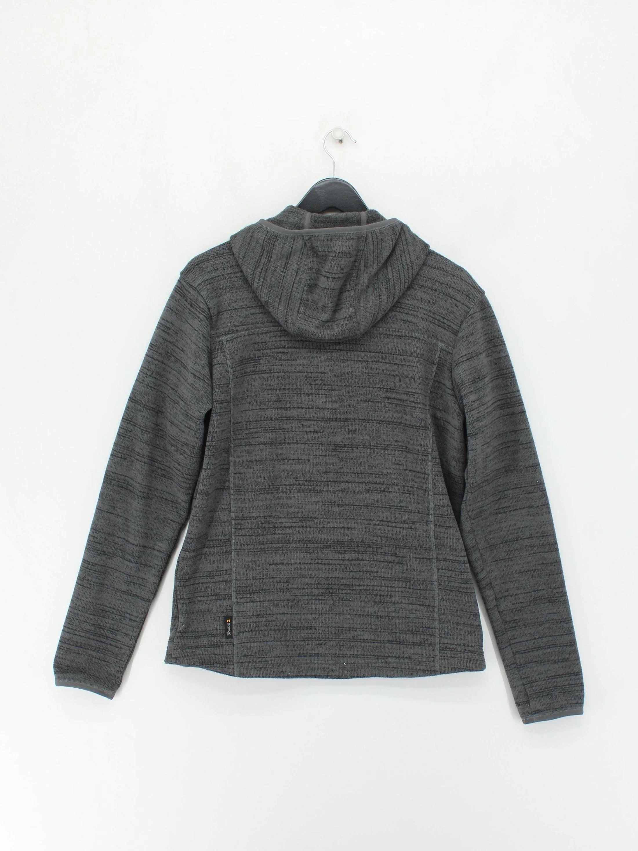 Jack Wolfskin Men's Hoodie M Grey 100% Polyester Full Zip - Image 2