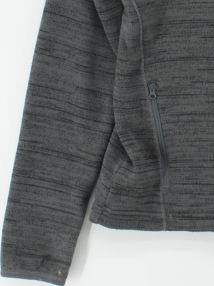 Jack Wolfskin Men's Hoodie M Grey 100% Polyester Full Zip - Image 4