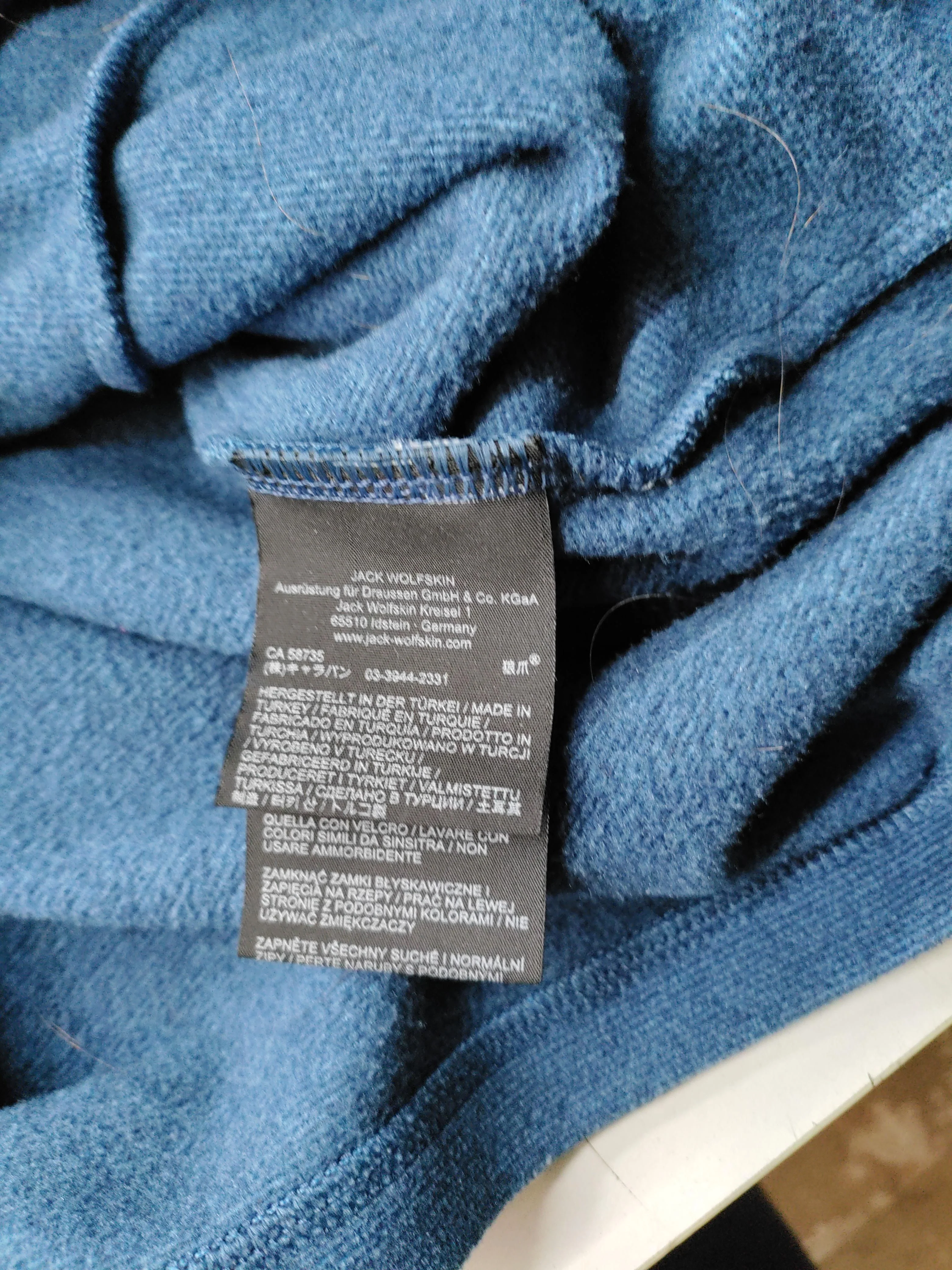 Jack Wolfskin Men's Hoodie XXS Blue 100% Other Pullover - Image 6