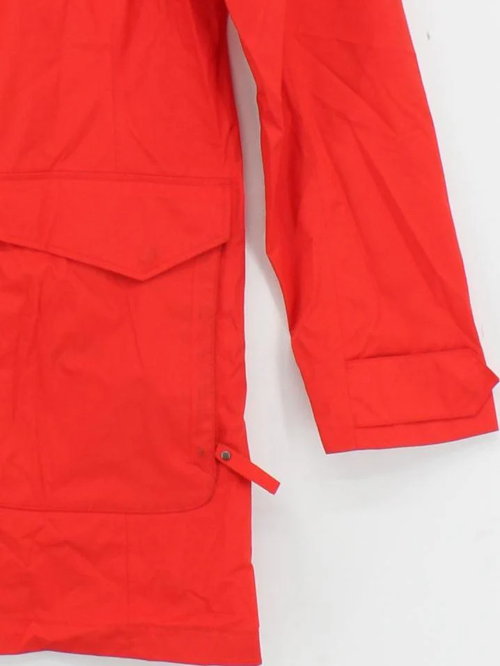 Jack Wolfskin Rain Coat jacket red - Image 4