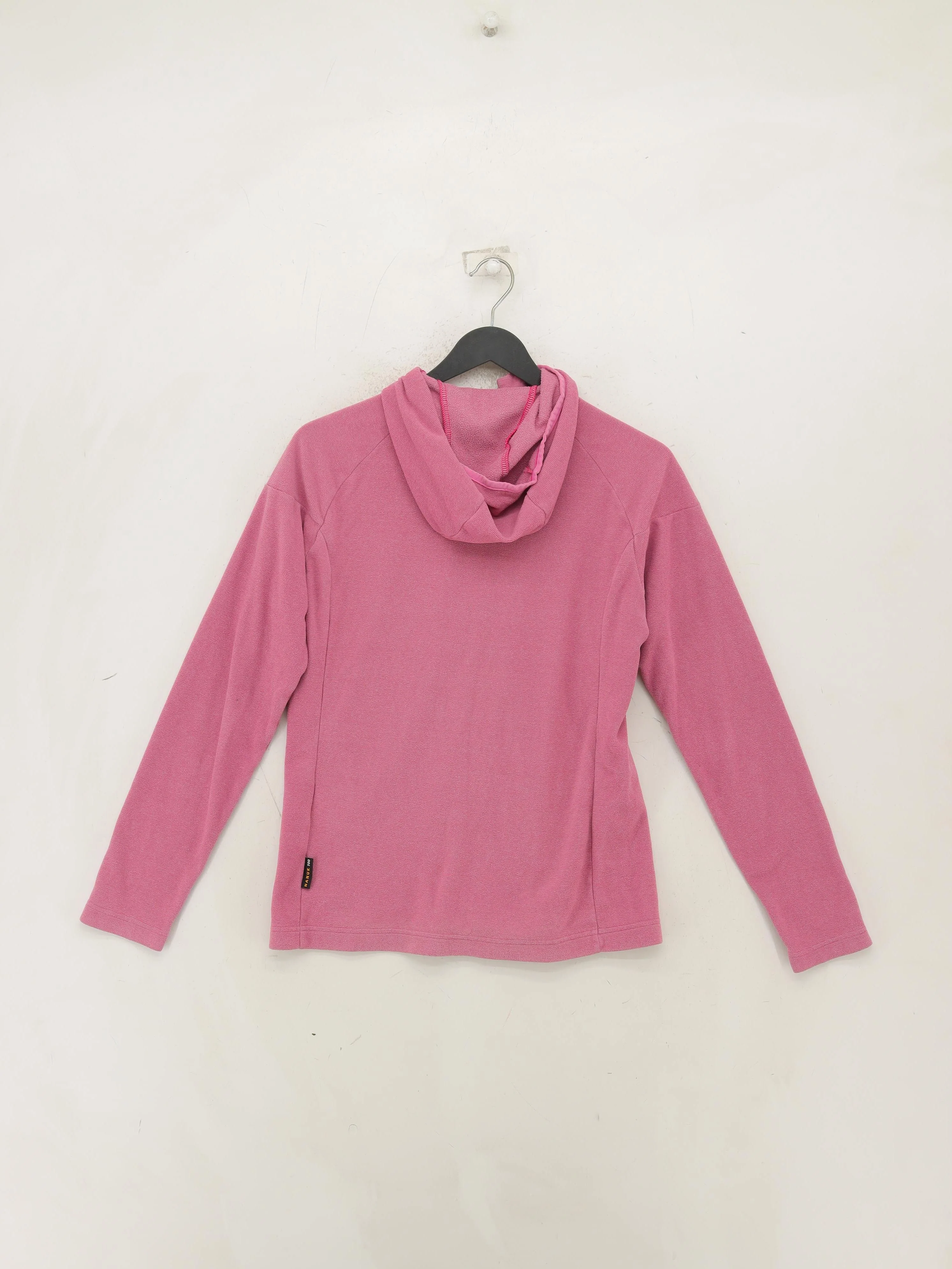 Jack Wolfskin Women's Hoodie M Pink 100% Polyester Pullover - Image 2