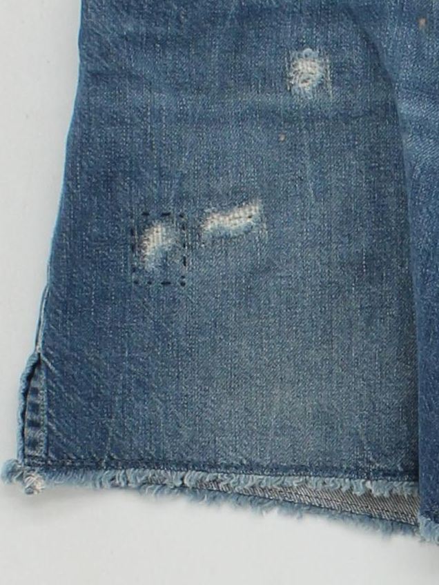 Jacob Cohen Women's Shorts W 29 in Blue Cotton with Polyester, Cotton Cut-Off - Image 4