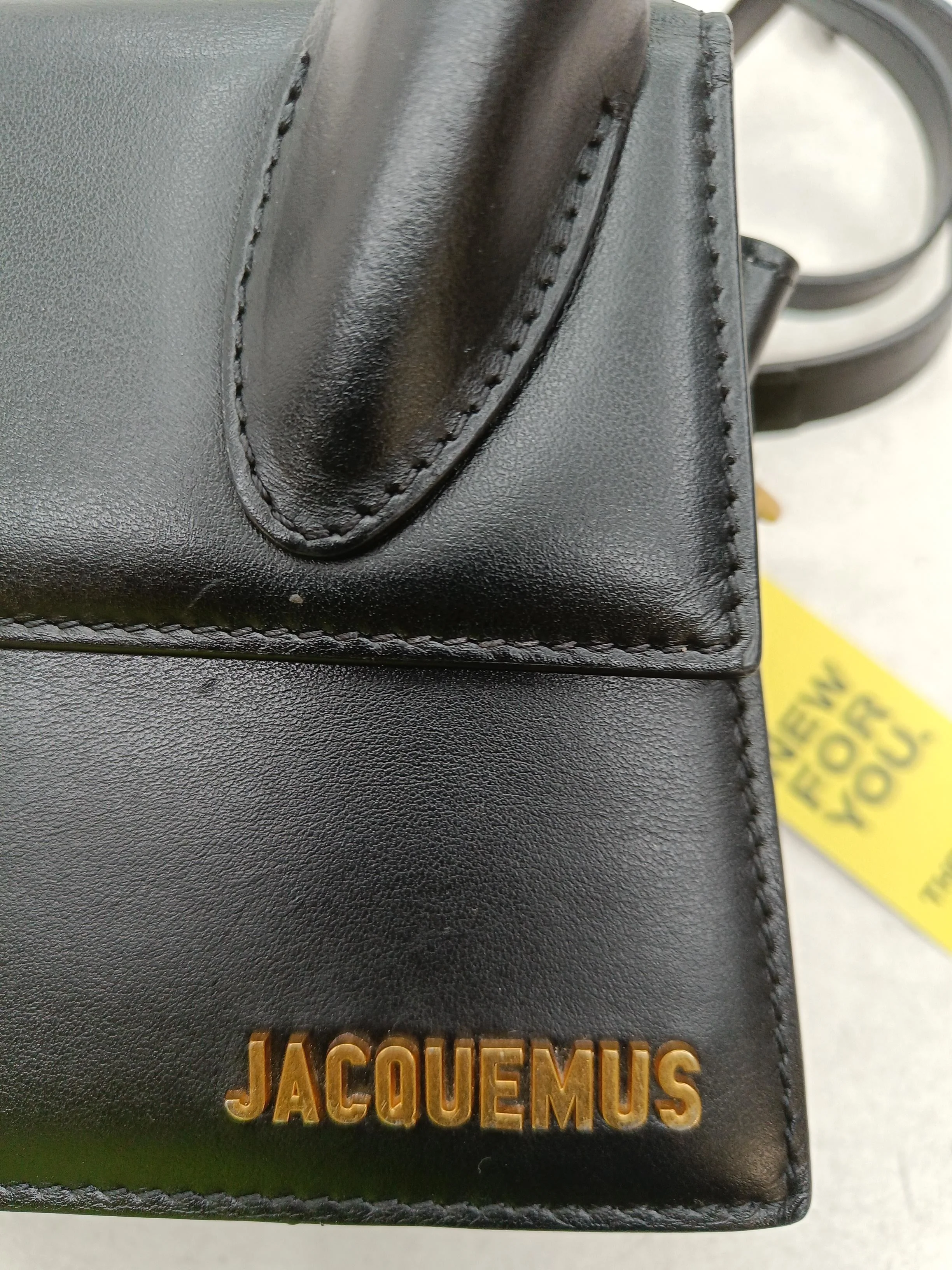 Jacquemus Women's Bag Black 100% Leather Shoulder Bag - Image 3
