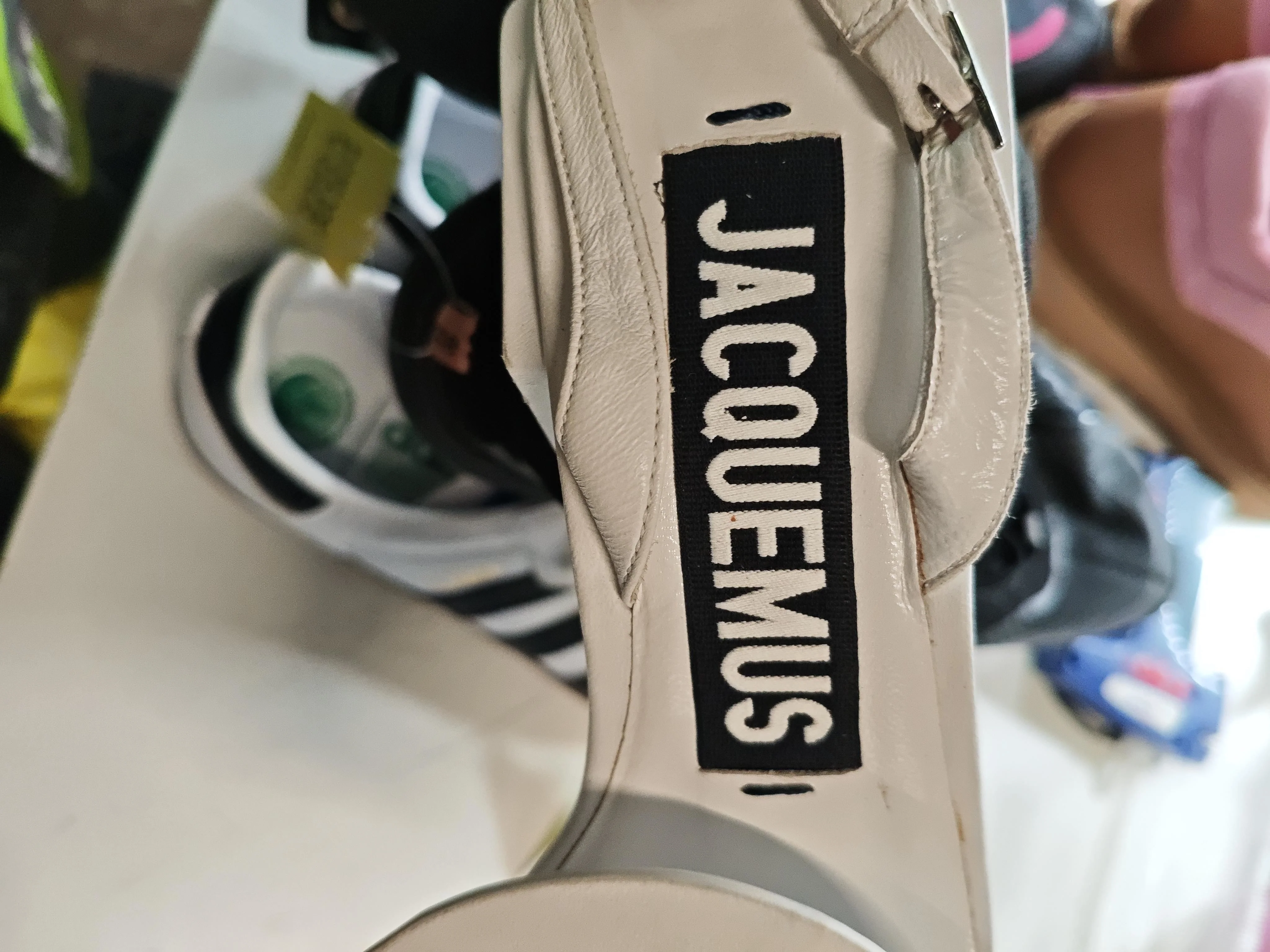 Jacquemus Women's Sandals UK 6 White 100% Leather Strappy - Image 10