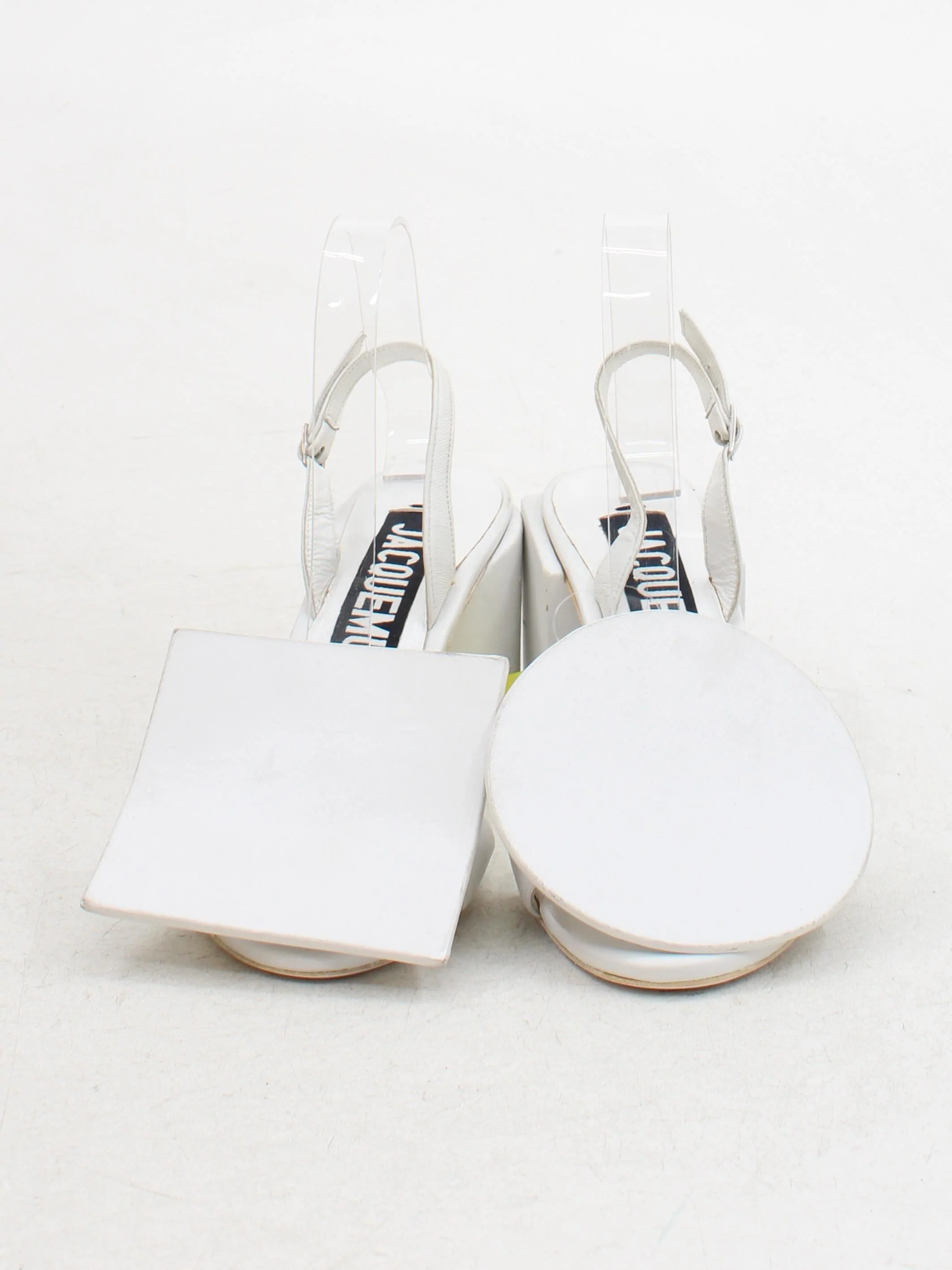 Jacquemus Women's Sandals UK 6 White 100% Leather Strappy - Image 2
