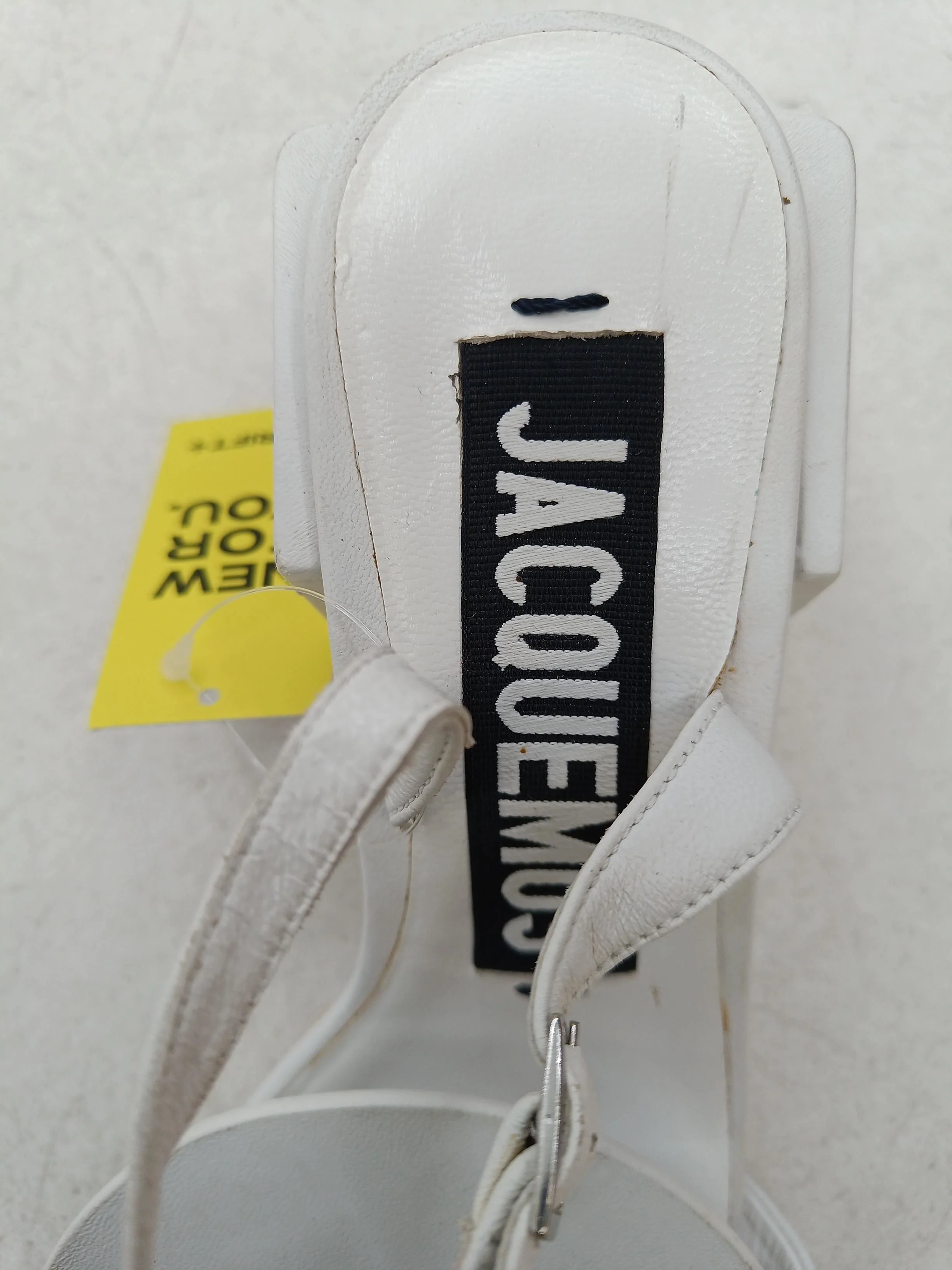 Jacquemus Women's Sandals UK 6 White 100% Leather Strappy - Image 6
