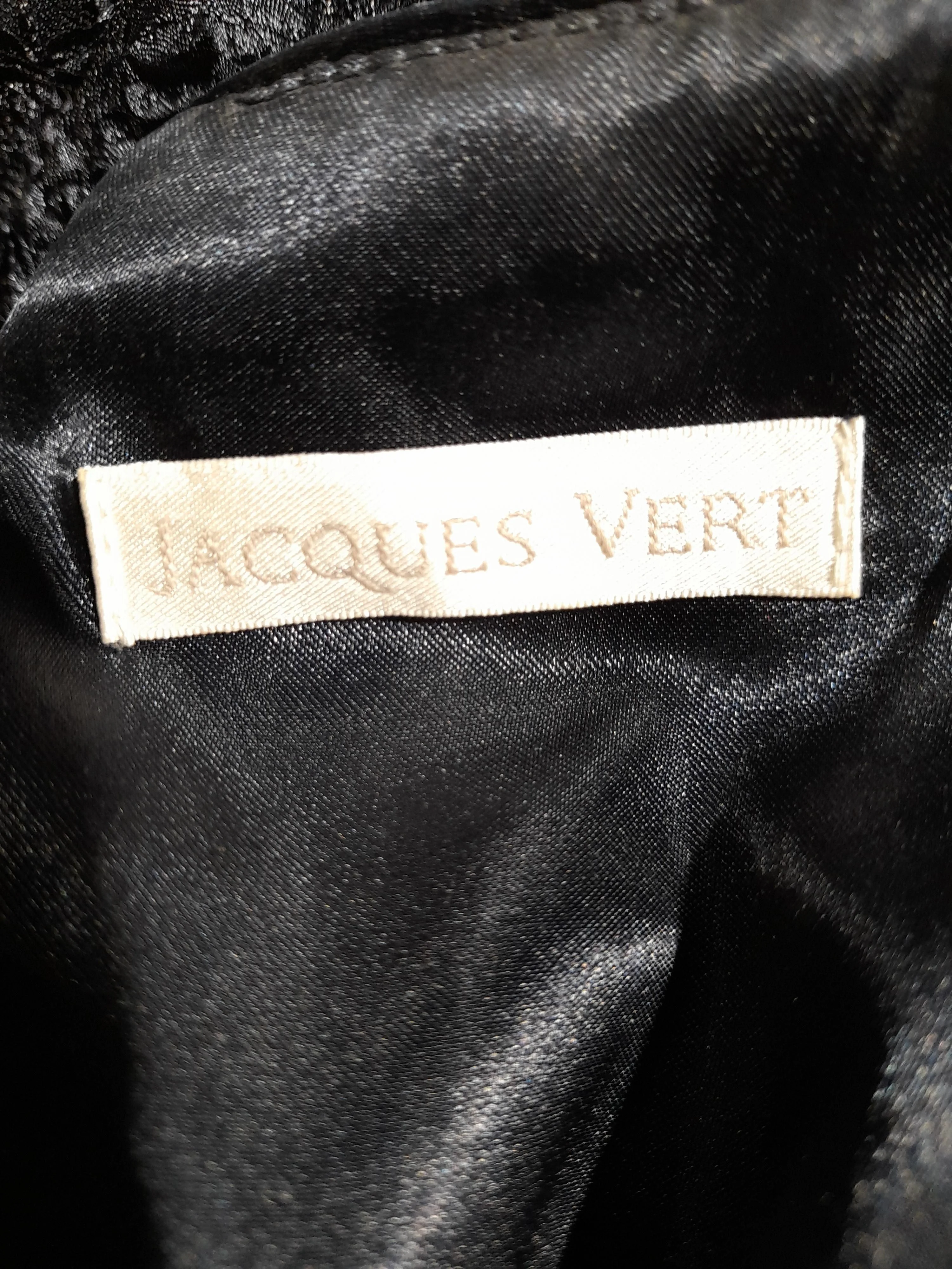 Jacques Vert A-Line Midi Dress UK12 in Blue - Image 6