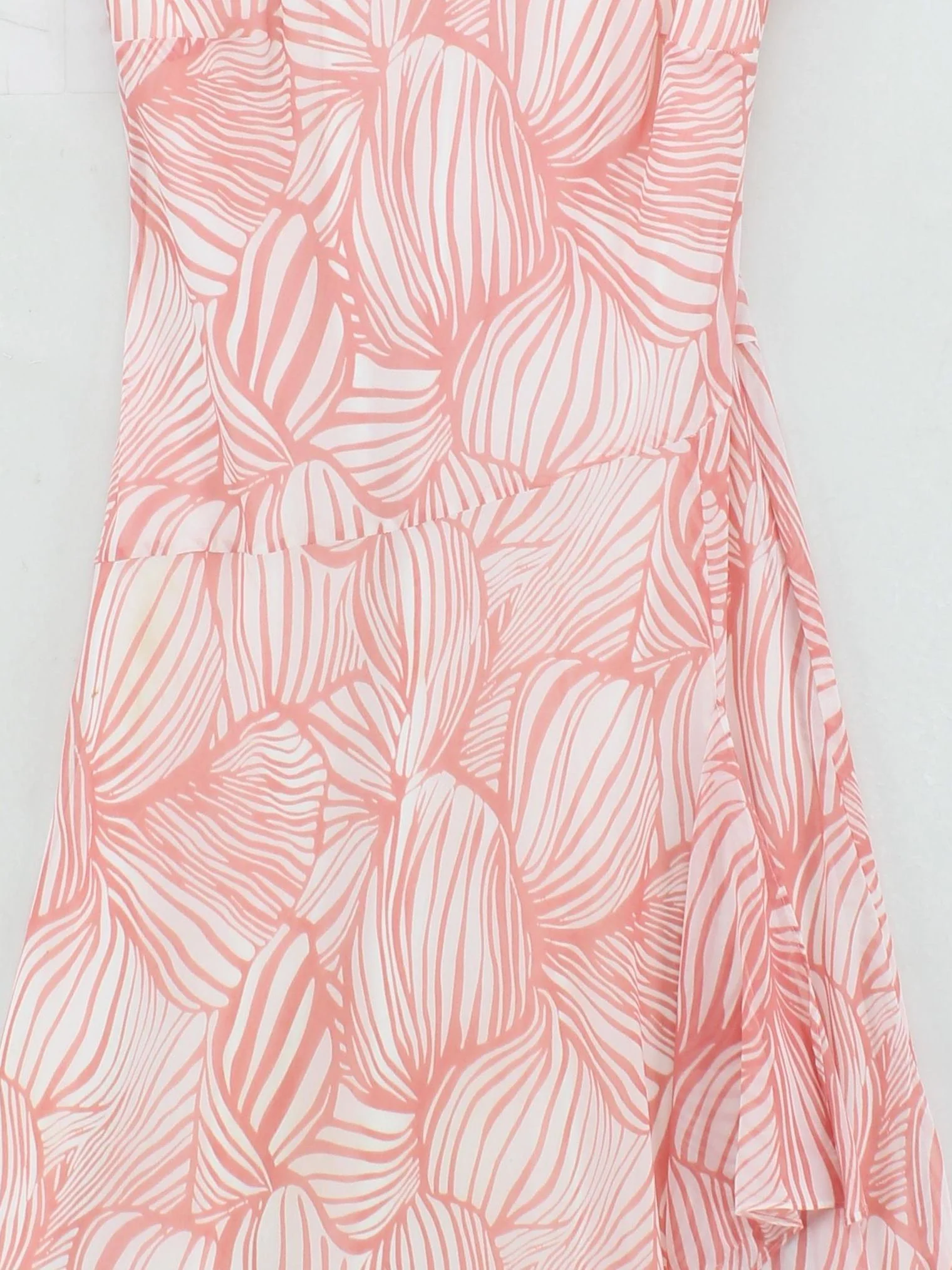 Jacques Vert A-Line Midi Dress UK12 in Pink - Image 3