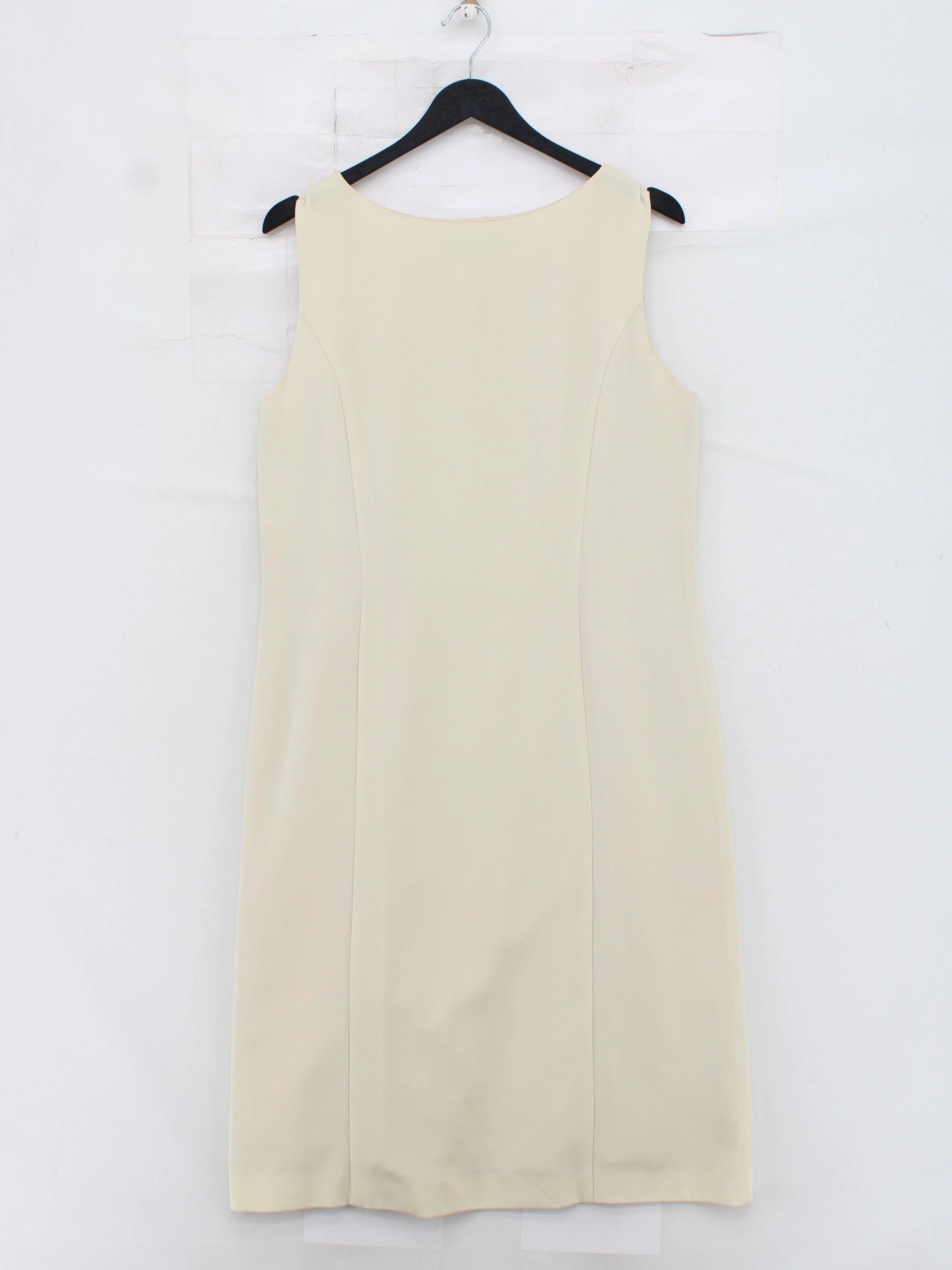 Jacques Vert Shirt Midi Dress UK14 in Cream - Image 2
