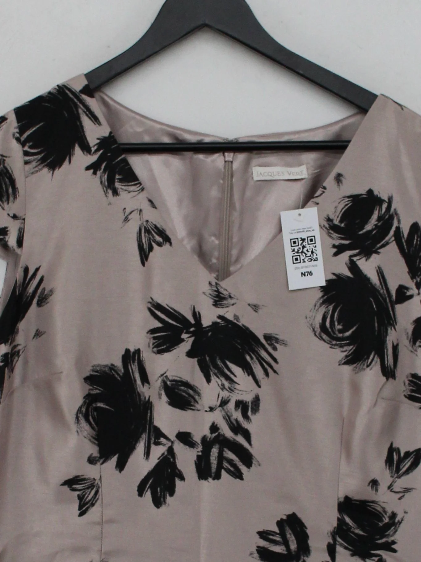 Jacques Vert T-Shirt Mini Dress M in Brown - Image 3