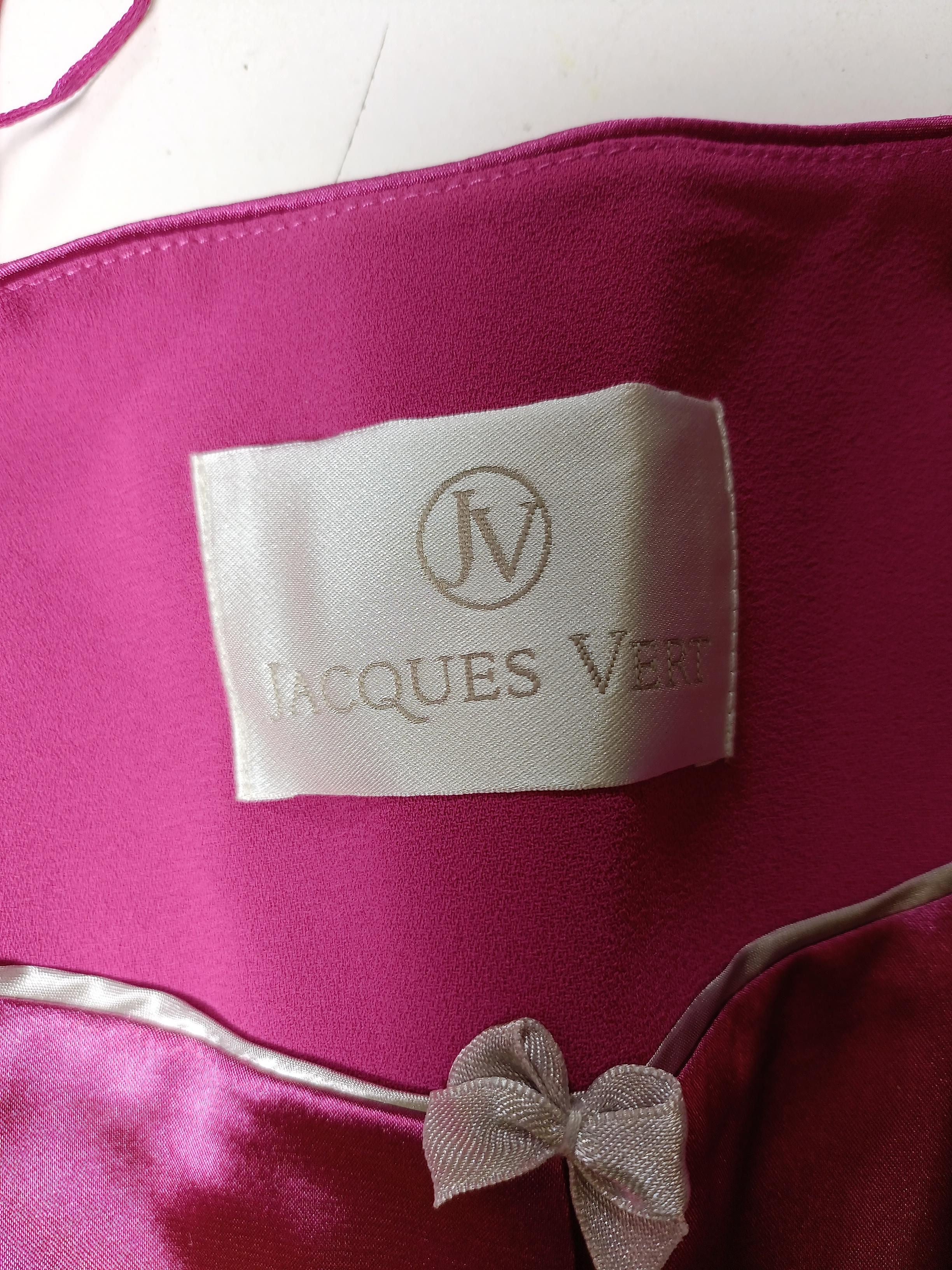 Jacques Vert Women's Blazer UK 18 Pink Polyester with Elastane Overcoat - Image 5