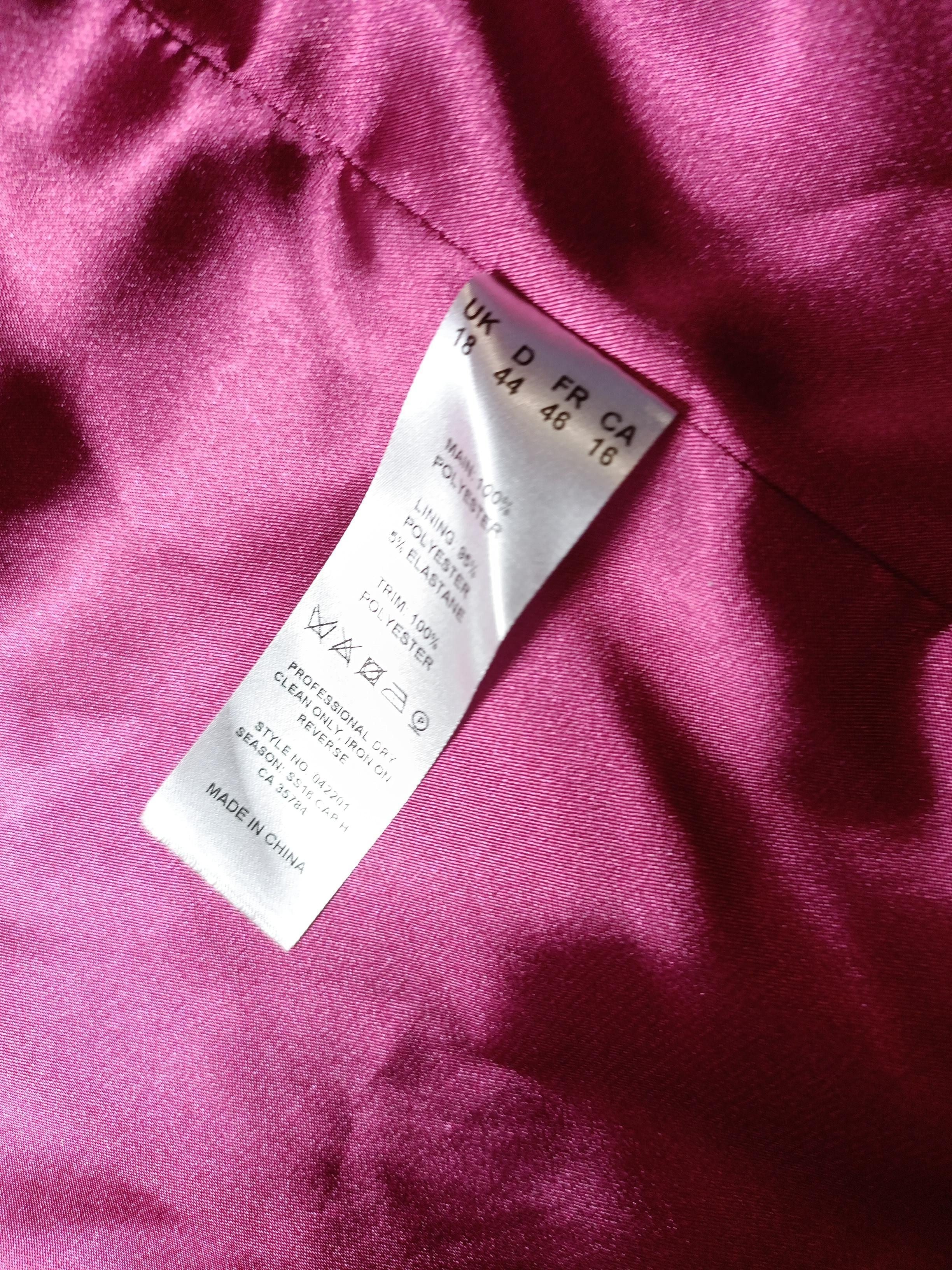 Jacques Vert Women's Blazer UK 18 Pink Polyester with Elastane Overcoat - Image 6
