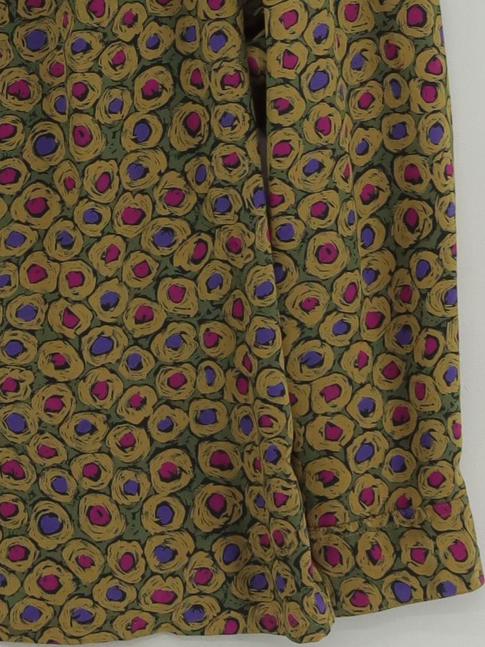 Jacques Vert Women's Blouse L Multi 100% Polyester Long Sleeve Collared Basic - Image 4