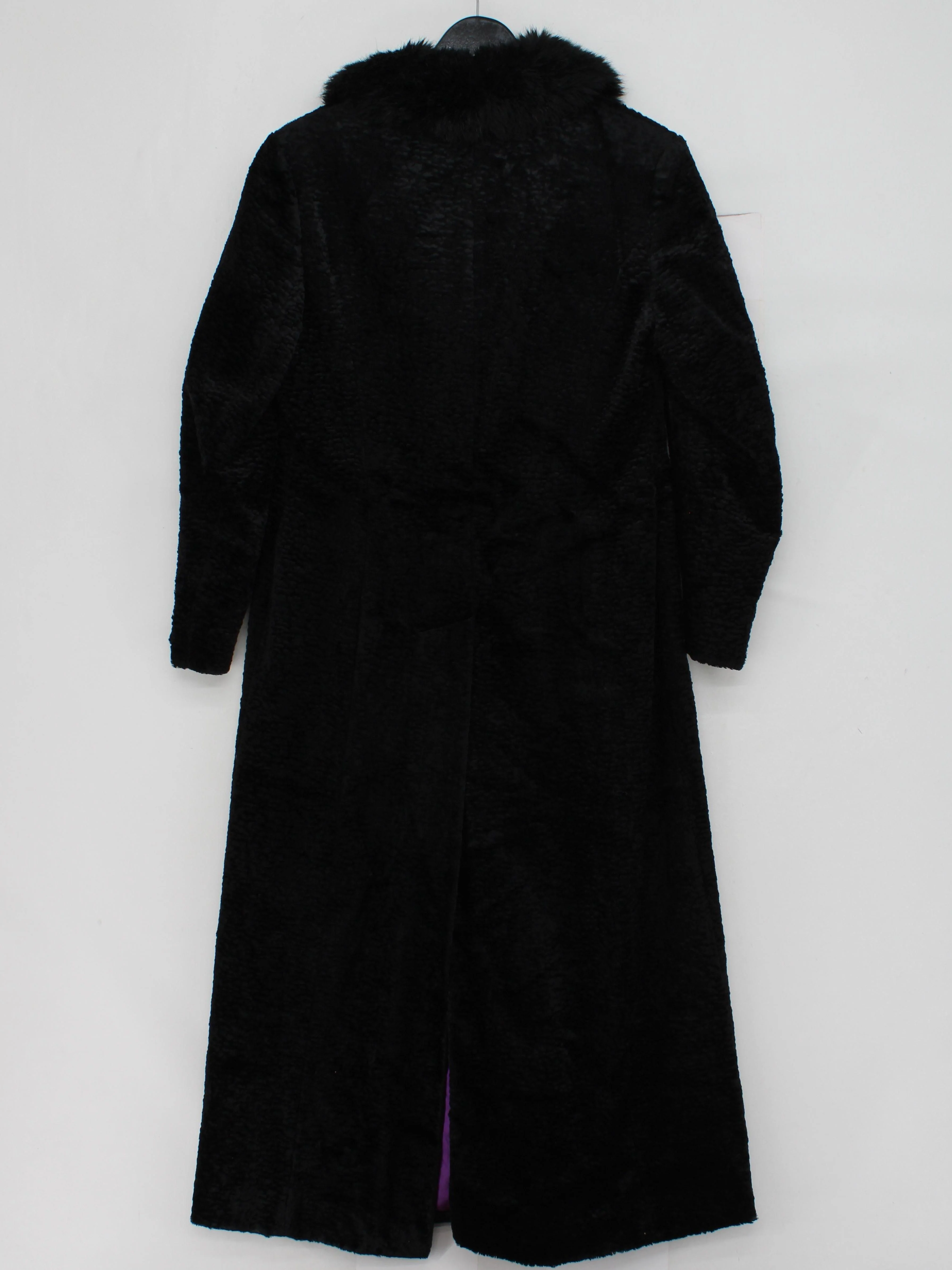 Jacques Vert Women's Coat UK 14 Black Viscose with Cotton Overcoat - Image 2